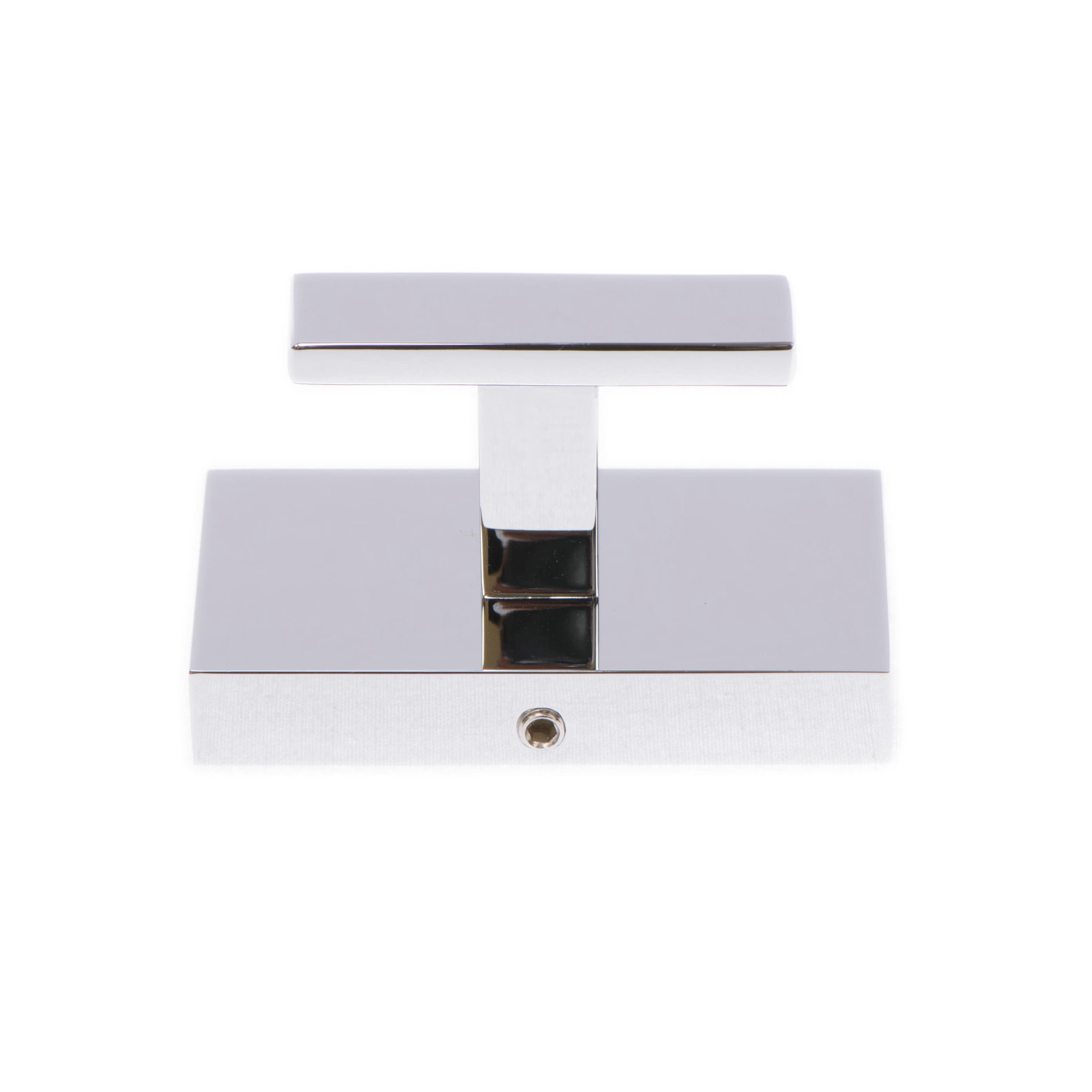 Juego de Accesorios de Baño Decorativos en Cromo Pulido de 3 Piezas Genoa Italia Incluye Portarrollos de Papel, Anillo para Toallas y Gancho para Batas GE234SET