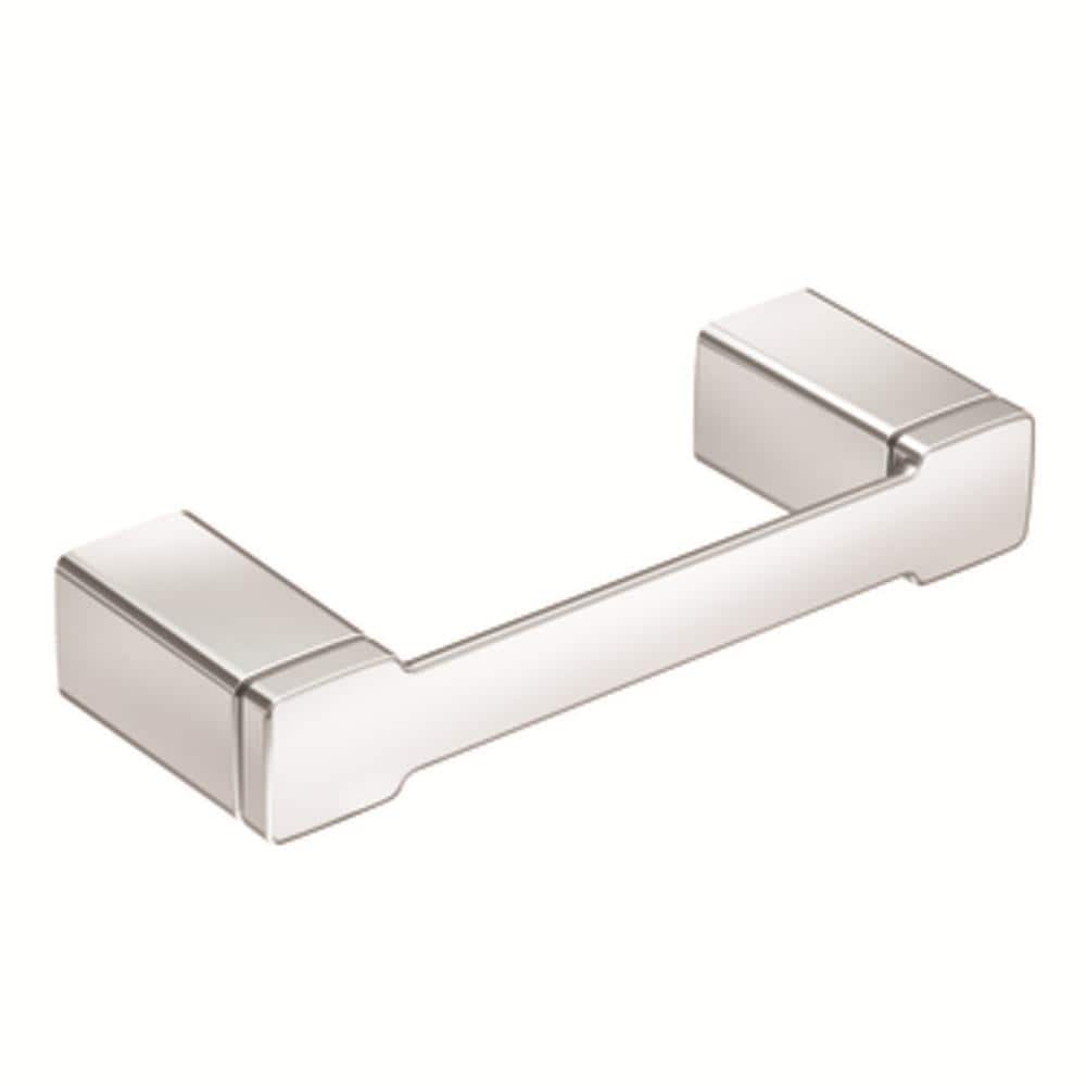 Juego de accesorios de baño decorativos cromados de 3 piezas 90 grados Moen: barra de toalla, portarrollos y argolla para toalla incluidos YB88CH-KIT