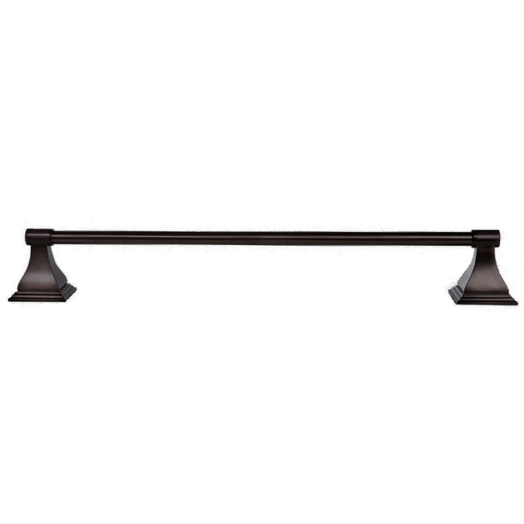 Juego de 3 Piezas de Accesorios de Baño Decorativos en Bronce Aceitado Leonard ARISTA - Barra de Toallas, Porta Rollos de Papel y Aro para Toallas, Incluido 1703-3SET-ORB