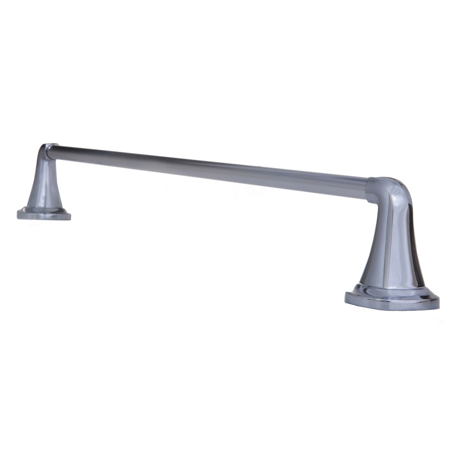 Juego de Accesorios de Baño Decorativos de Cromo Belding de 3 piezas ARISTA - Barra de Toallas, Porta Papel Higiénico y Argolla de Toalla, Incluido 5701-3SET-CH