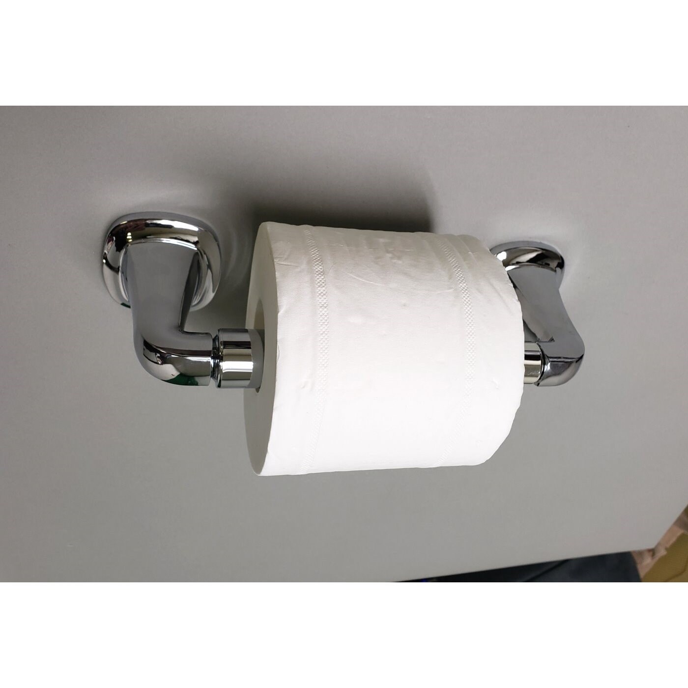 Juego de Accesorios de Baño Decorativos de Cromo Belding de 3 piezas ARISTA - Barra de Toallas, Porta Papel Higiénico y Argolla de Toalla, Incluido 5701-3SET-CH