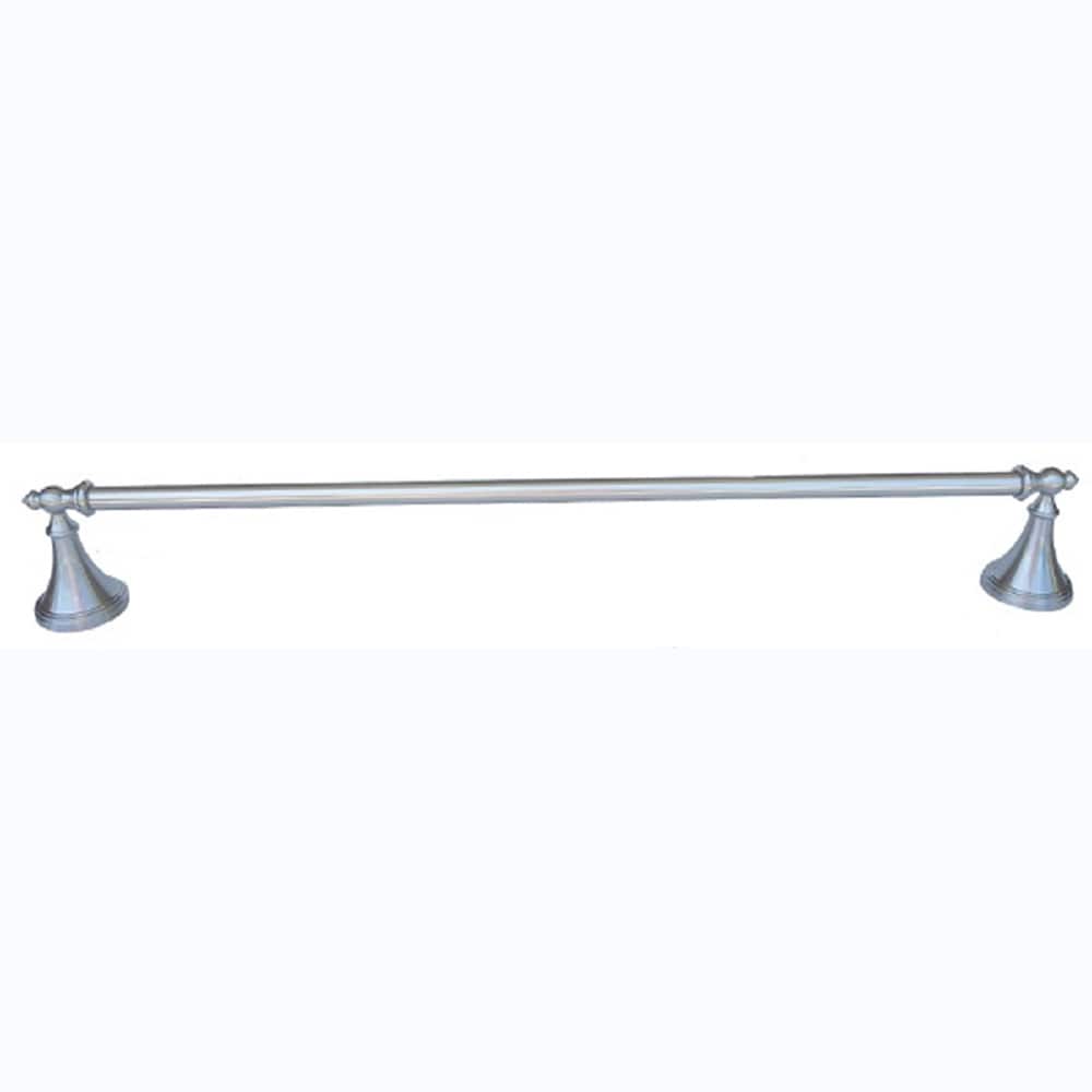 Juego de accesorios de baño decorativos de cromo Annchester de 3 piezas ARISTA incluye barra de toalla, porta papel higiénico y argolla para toalla 5301-3SET-CH
