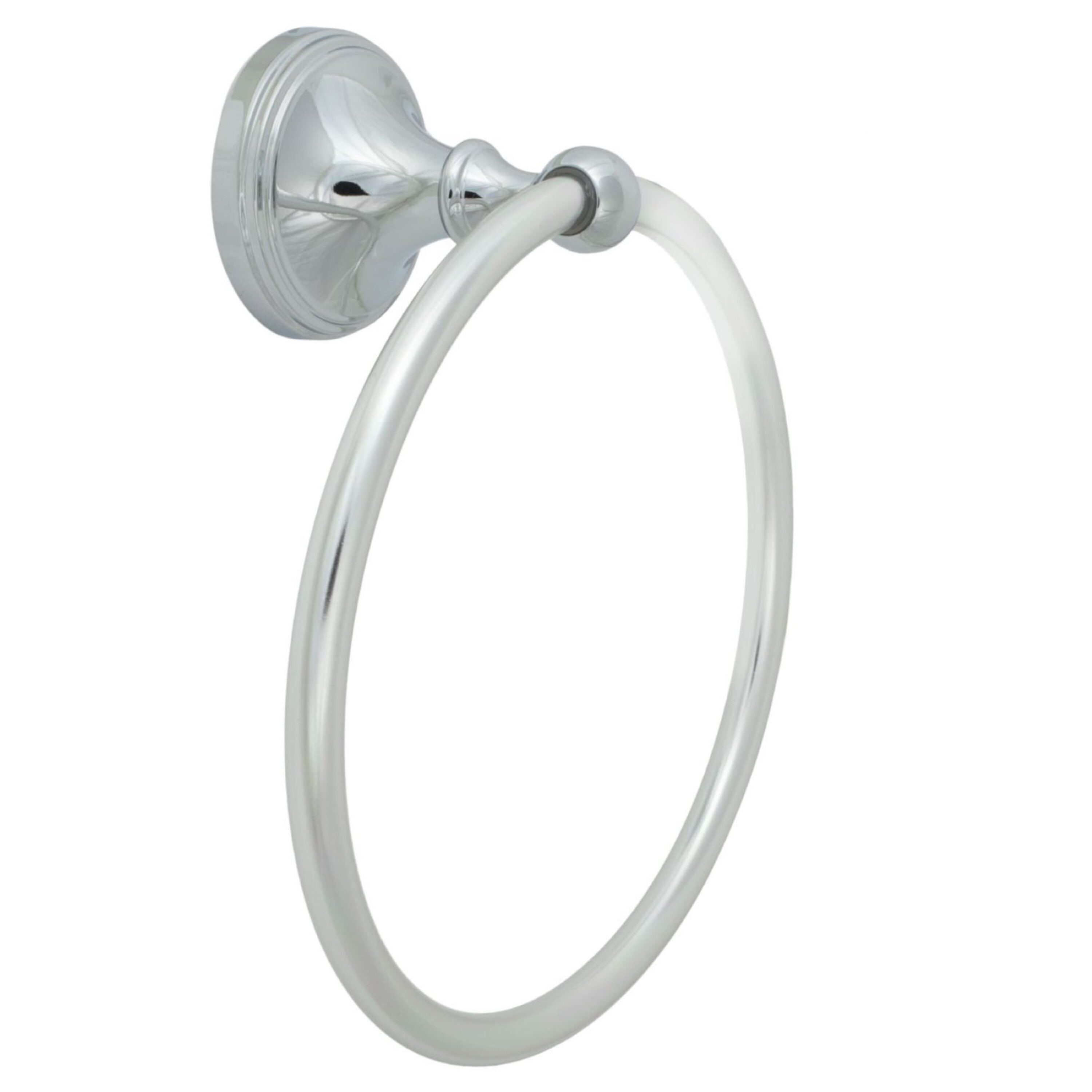 Juego de accesorios de baño decorativos de cromo Annchester de 3 piezas ARISTA incluye barra de toalla, porta papel higiénico y argolla para toalla 5301-3SET-CH