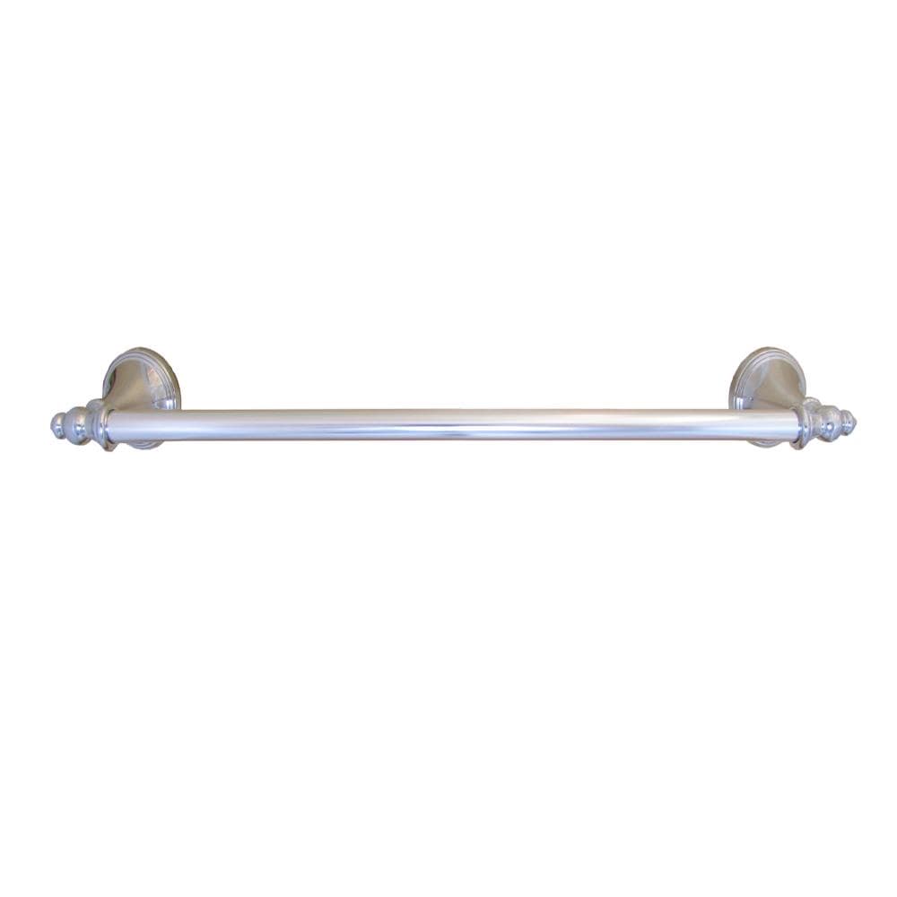 Juego de accesorios de baño decorativos de cromo Annchester de 3 piezas ARISTA incluye barra de toalla, porta papel higiénico y argolla para toalla 5301-3SET-CH