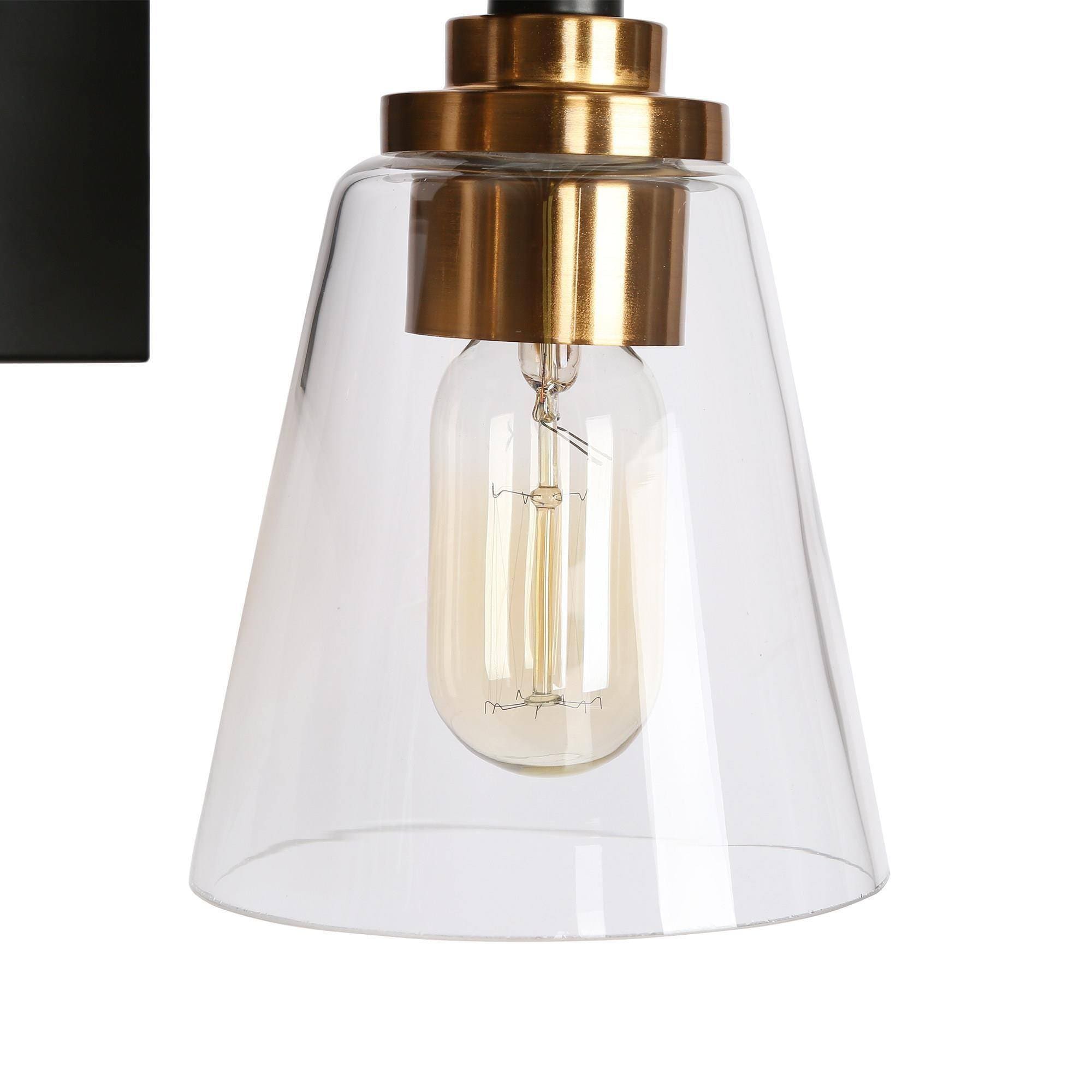 Juego de Accesorios de Baño Decorativos Sedia Moderna Negra y Dorada de 5 Piezas Incluye Barra de Toalla, Porta Papel, Anillo de Toalla y Gancho para Bata ZEVNI