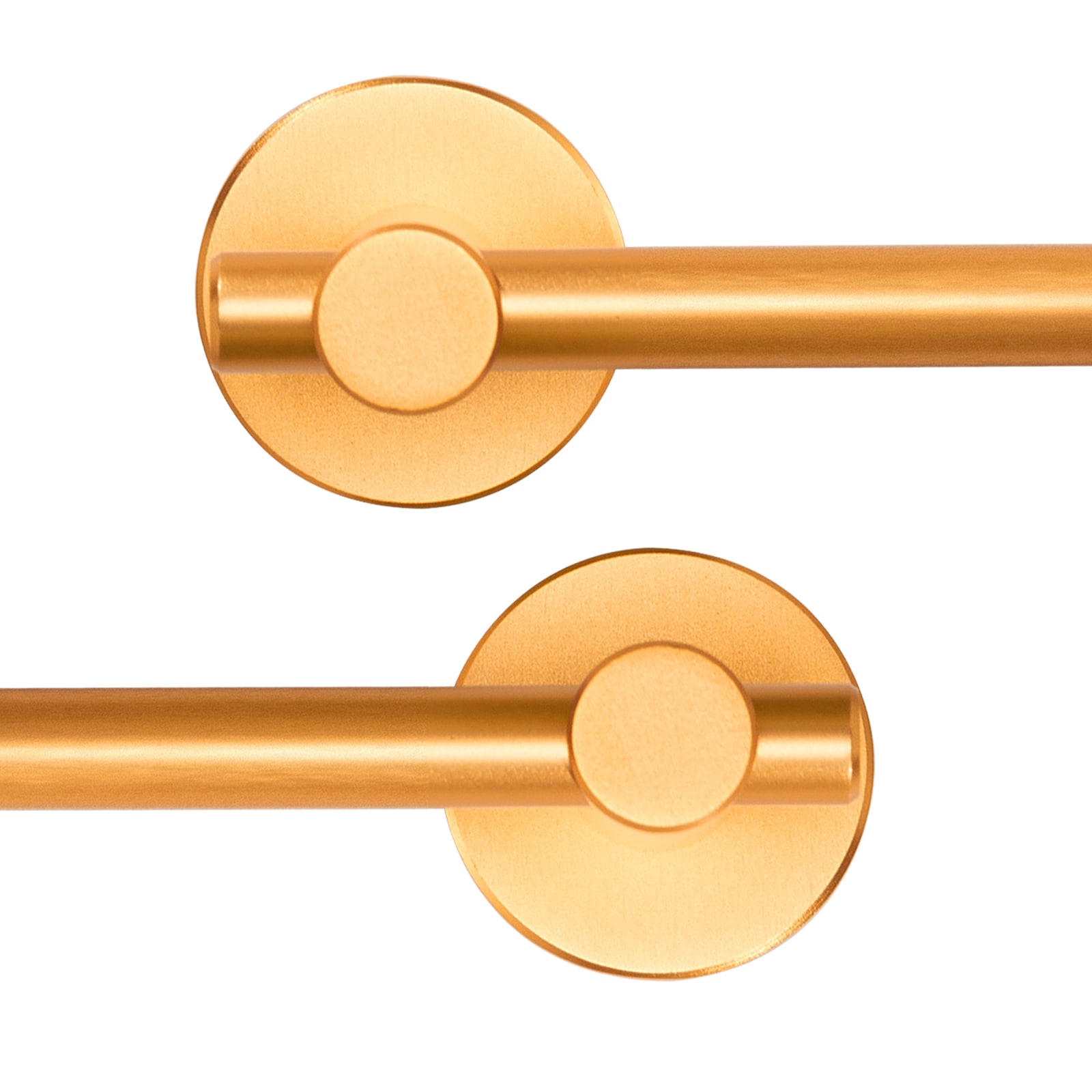 Juego de Accesorios de Baño Decorativos en Oro de 6 Piezas Cobbe - Barra de Toallas, Porta Papel de Baño, Aro de Toalla, Gancho para Batas incluido LSKBHS02063