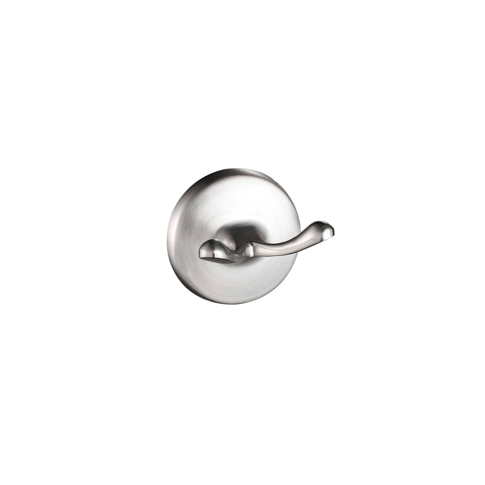Juego de accesorios decorativos para baño de 4 piezas en níquel cepillado - Barra para toallas, porta papel higiénico, anillo para toallas y gancho para batas incluidos LL19102BN4A