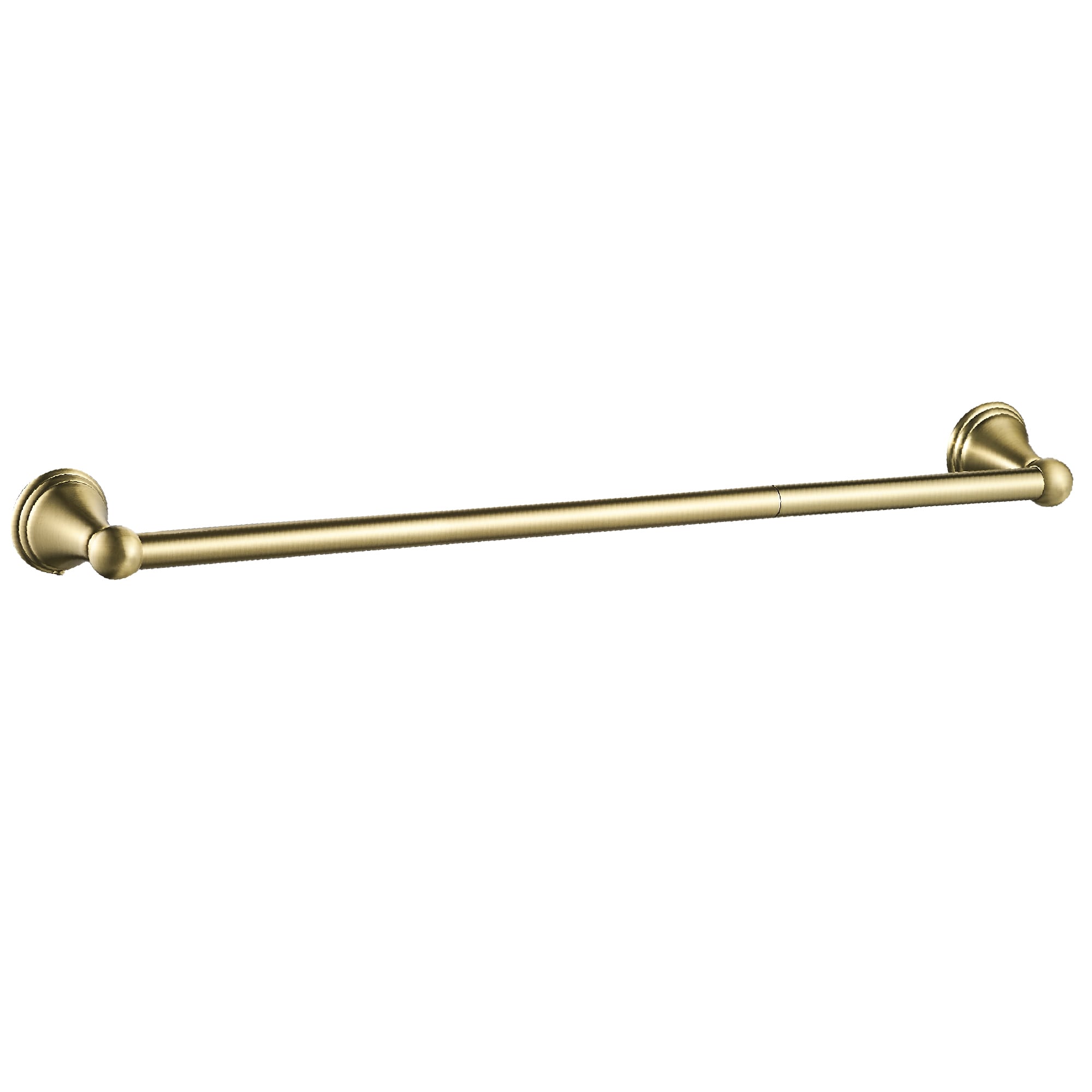 Juego de accesorios de baño decorativos en dorado de 4 piezas FORIOUS - Barra de toalla, portarrollos, anillo de toalla y gancho para batas incluidos LL19108G4A