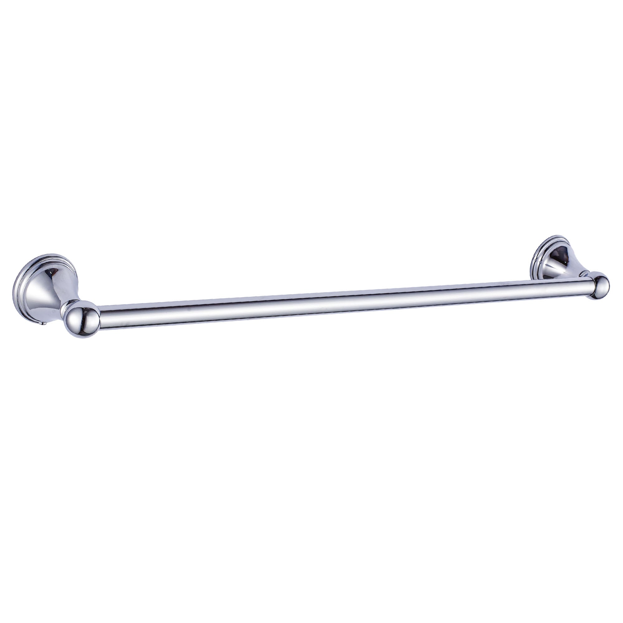 Juego de Accesorios Decorativos para Baño de 3 Piezas en Cromo FORIOUS, Incluye Barra de Toallas, Porta Papel Higiénico y Anillo para Toallas, Modelo LL19108CH3A