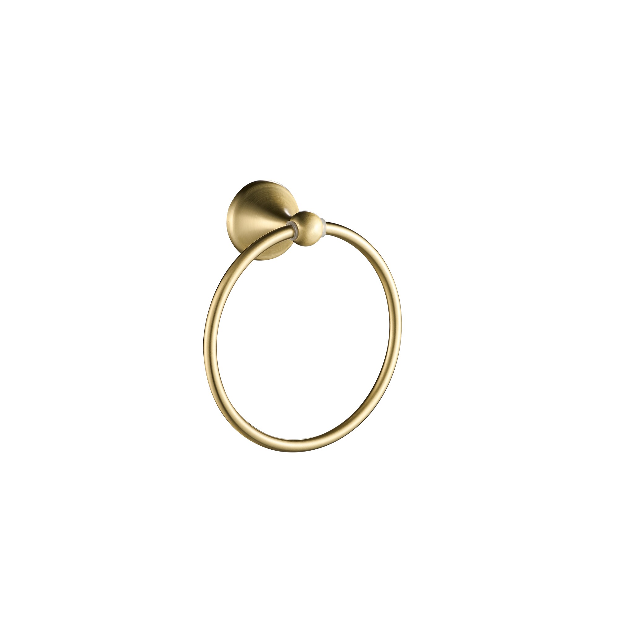 Juego de Accesorios de Baño Decorativos en Tono Dorado de 4 Piezas FORIOUS - Barra de Toallas, Porta Papel Higiénico, Argolla de Toalla y Gancho para Bata incluidos LL19102G4A