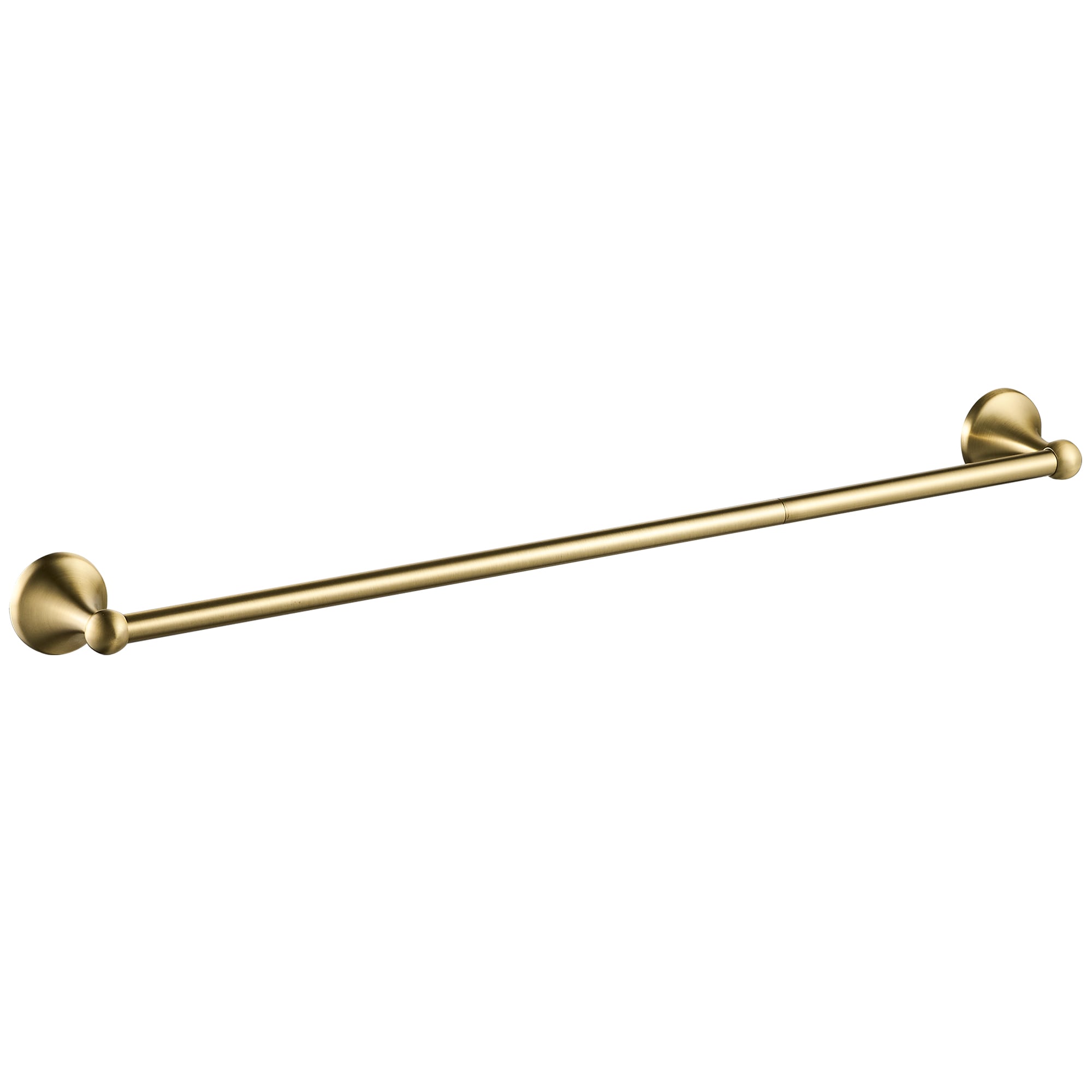 Juego de accesorios de baño decorativos en dorado de 3 piezas FORIOUS: Barra de toallas, porta papel higiénico y argolla para toallas. Incluye LL19102G3A.