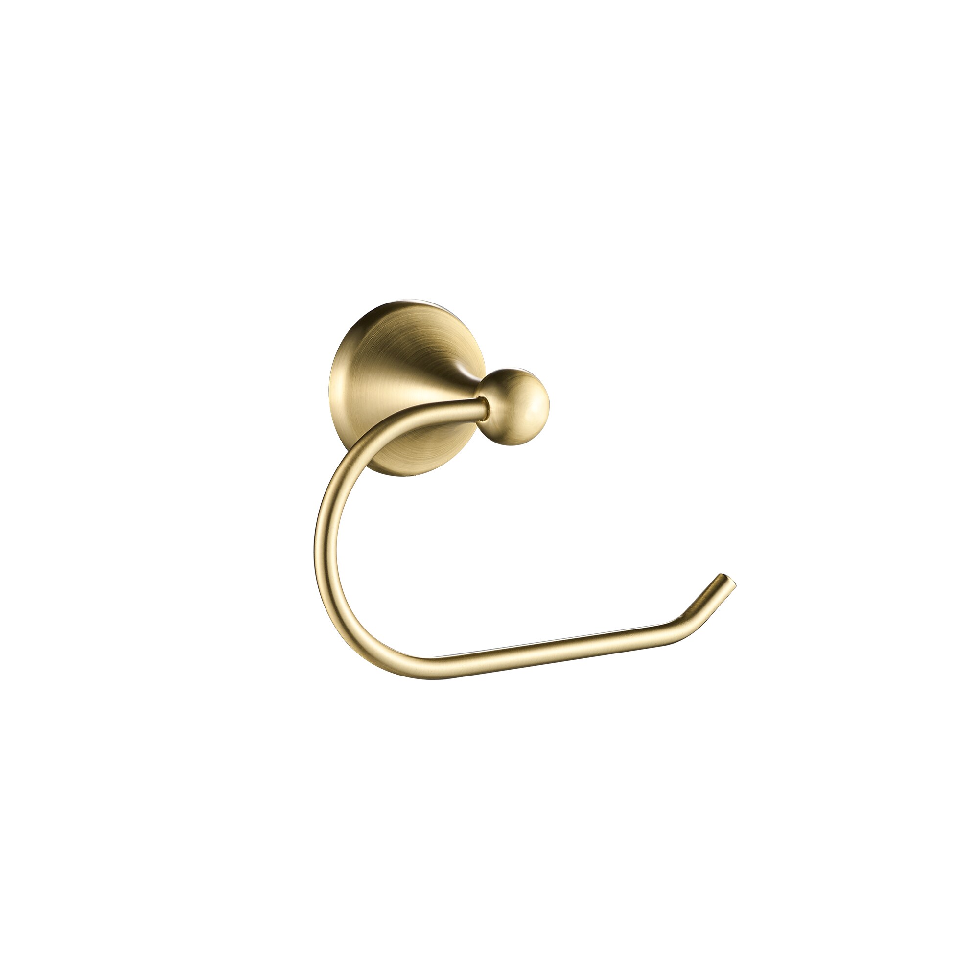Juego de accesorios de baño decorativos en dorado de 3 piezas FORIOUS: Barra de toallas, porta papel higiénico y argolla para toallas. Incluye LL19102G3A.