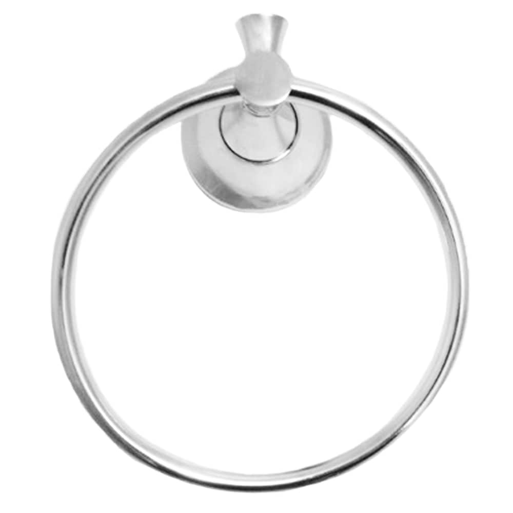 Juego de Accesorios para Baño Decorativo en Cromo Arlington de 4 Piezas - Barra de Toallas, Porta Papel, Argolla de Toallas, Gancho para Batas Incluidos 2701-4SET-CH