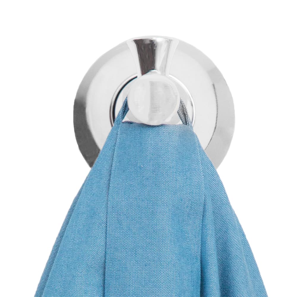 Juego de Accesorios para Baño Decorativo en Cromo Arlington de 4 Piezas - Barra de Toallas, Porta Papel, Argolla de Toallas, Gancho para Batas Incluidos 2701-4SET-CH