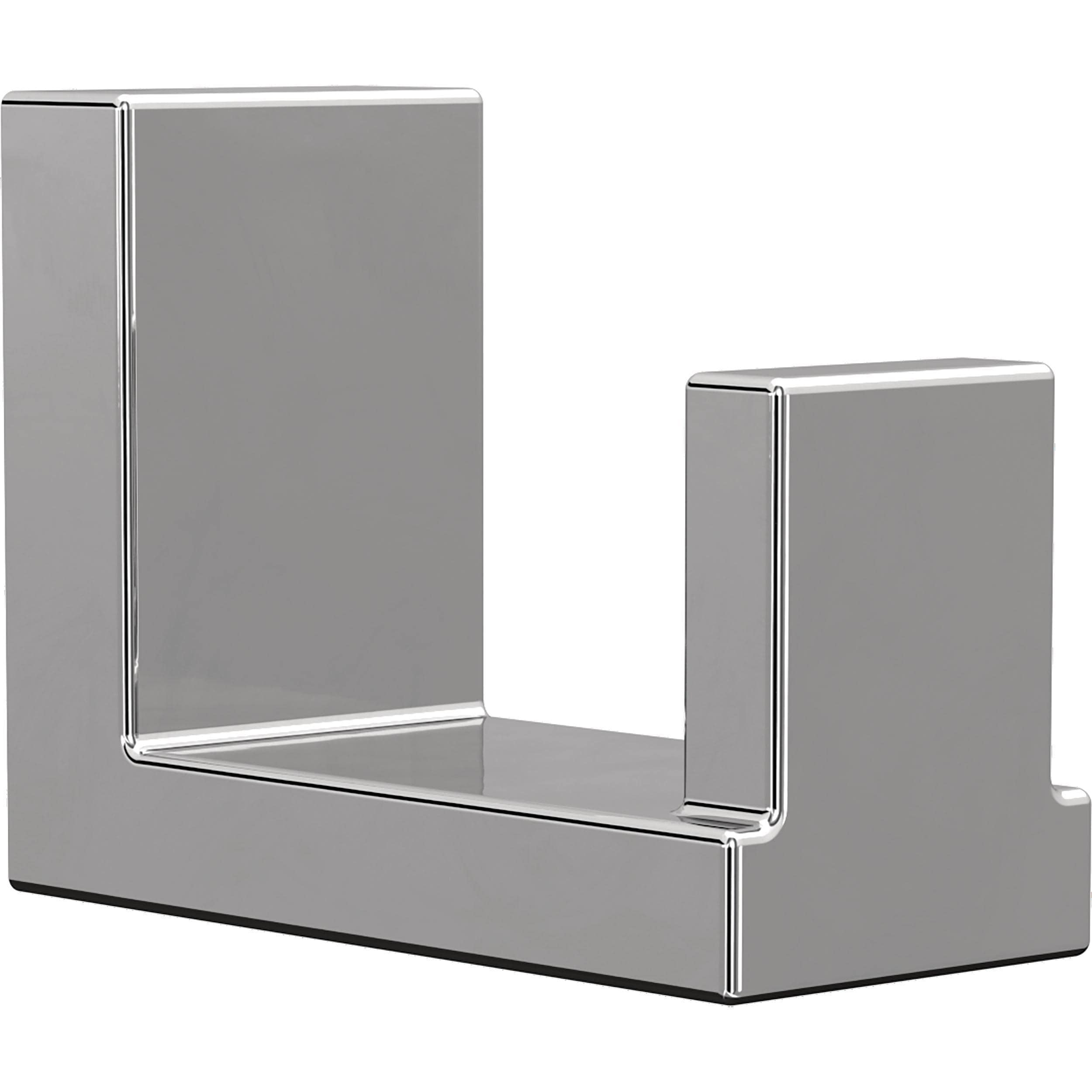 Set de accesorios de baño decorativos Beaufort de Cromo Pulido de 5 piezas de Franklin Brass. Incluye barra de toallas, porta papel higiénico, anillo de toallas, y gancho para batas.