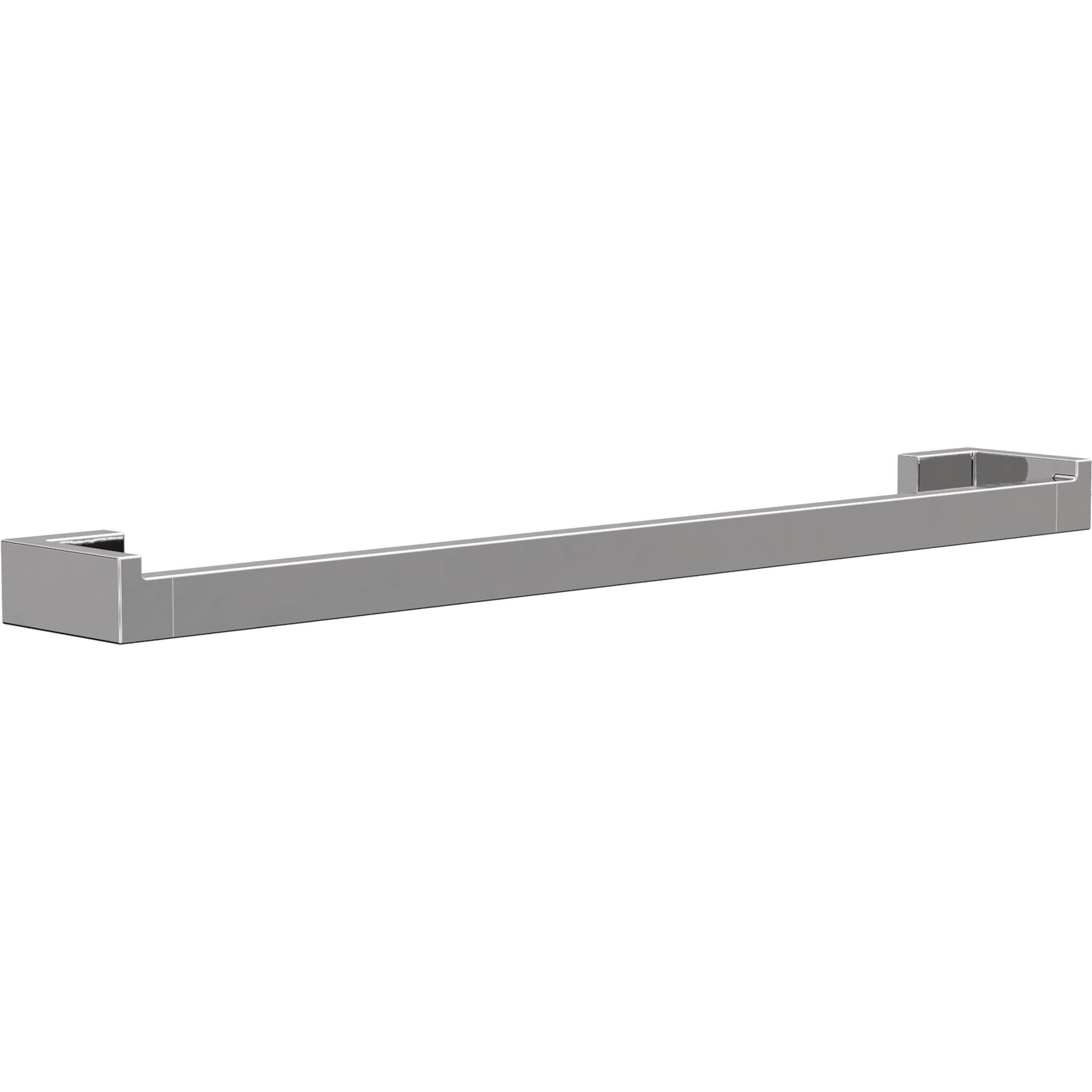 Set de accesorios de baño decorativos Beaufort de Cromo Pulido de 5 piezas de Franklin Brass. Incluye barra de toallas, porta papel higiénico, anillo de toallas, y gancho para batas.