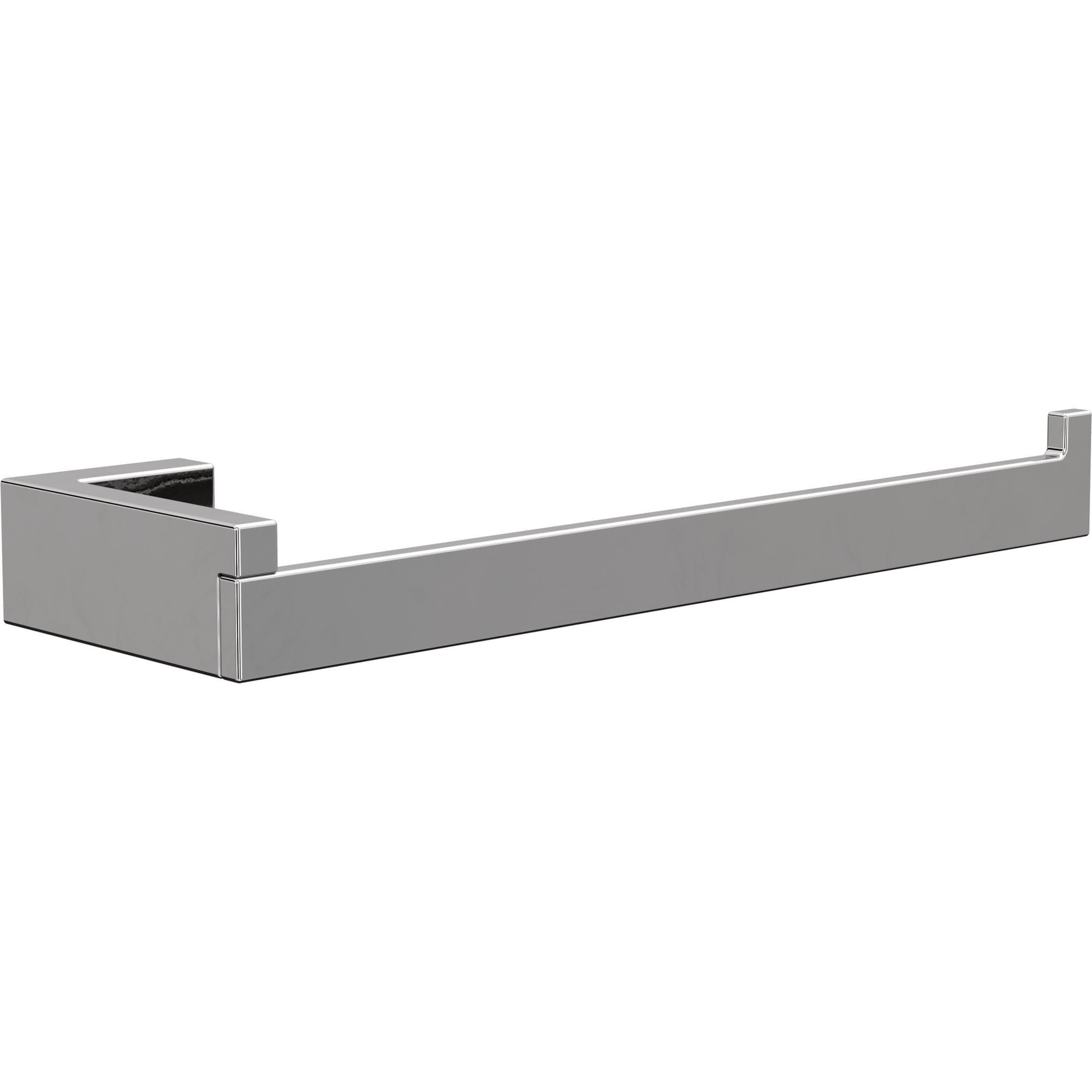 Set de accesorios de baño decorativos Beaufort de Cromo Pulido de 5 piezas de Franklin Brass. Incluye barra de toallas, porta papel higiénico, anillo de toallas, y gancho para batas.