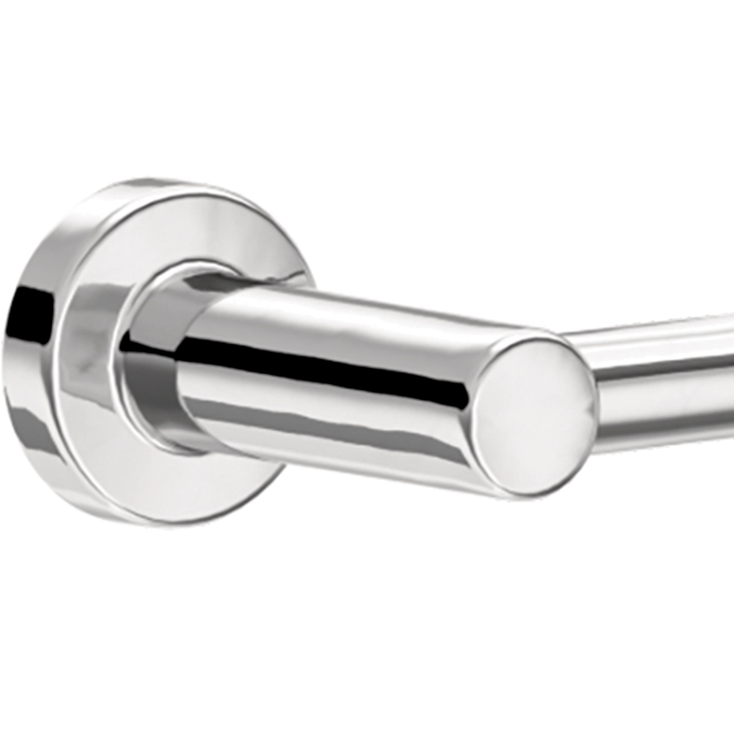 Juego de 5 piezas de accesorios de baño decorativos en cromo pulido Franklin Brass "Wake", incluye barra de toallas, porta papel higiénico, anillo de toallas y gancho para batas. WAK65-PC.