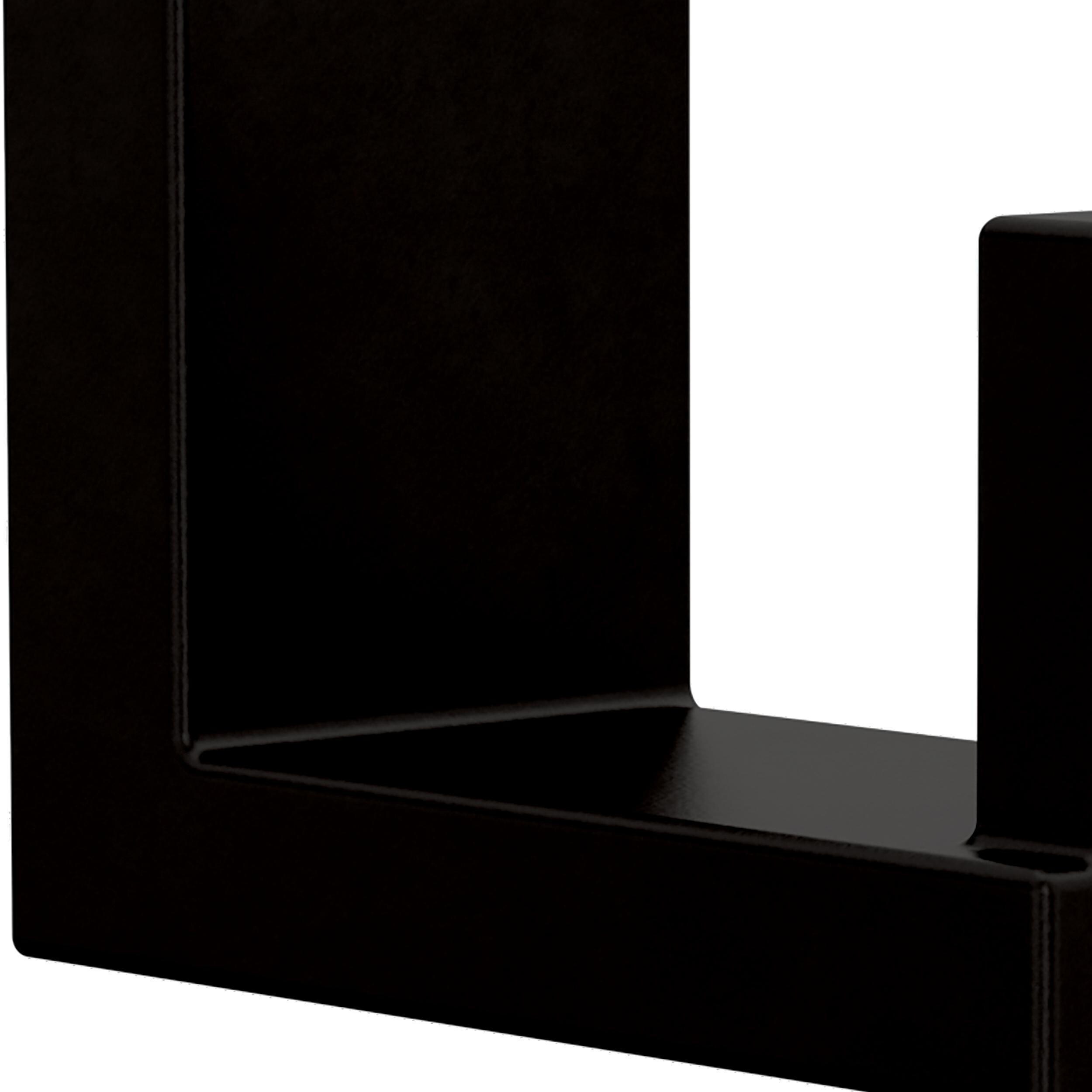 Juego de accesorios de baño decorativo en negro mate de 5 piezas Franklin Brass Beaufort: barra para toallas, porta papel higiénico, argolla para toallas, gancho para batas incluido BFT65-MB
