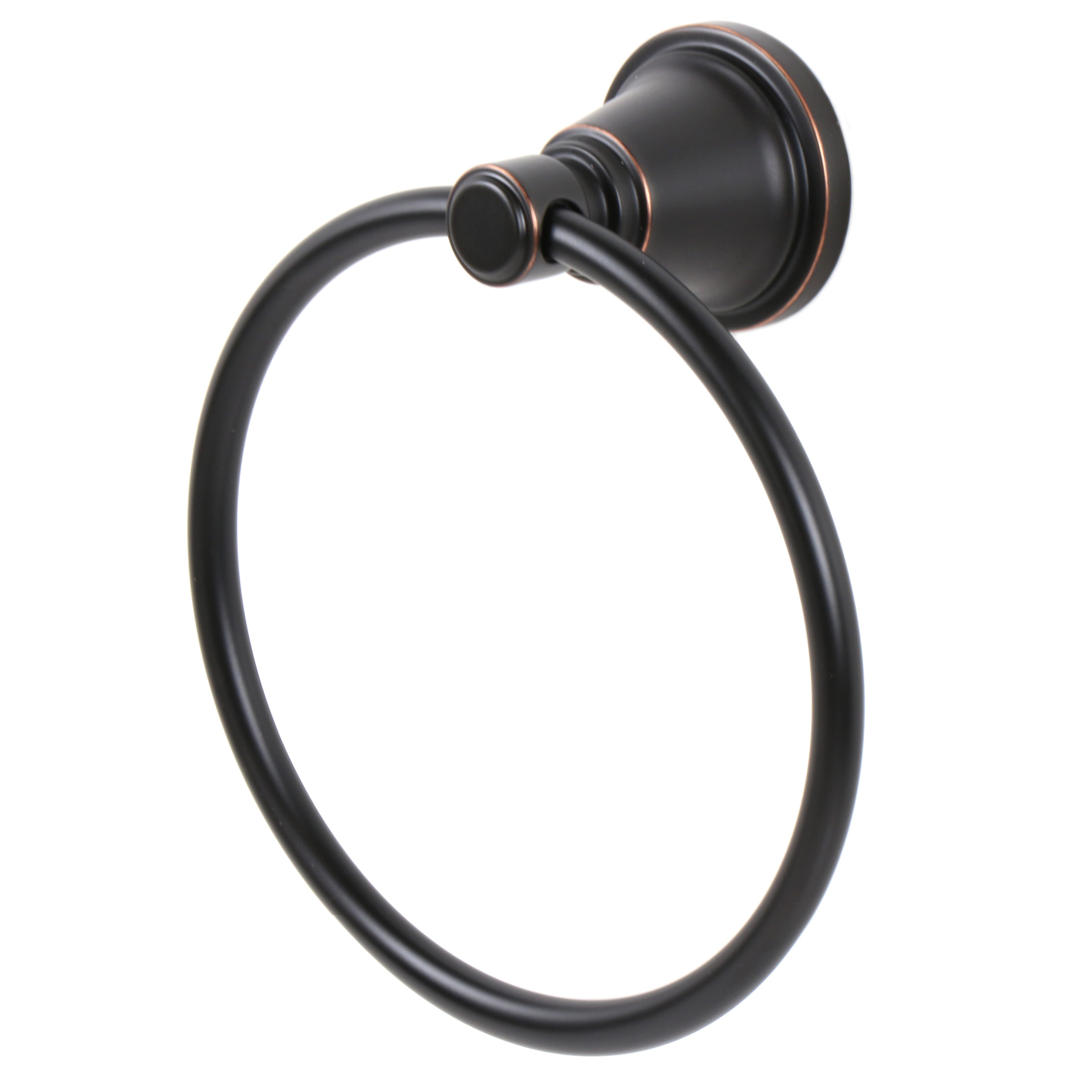 Set de Baño Decorativo de 3 Piezas en Bronce Envejecido Townley por allen + roth - Barra de Toallas, Portarrollos de Papel y Argolla para Toallas incluidos BTH-033-R8004-ORB