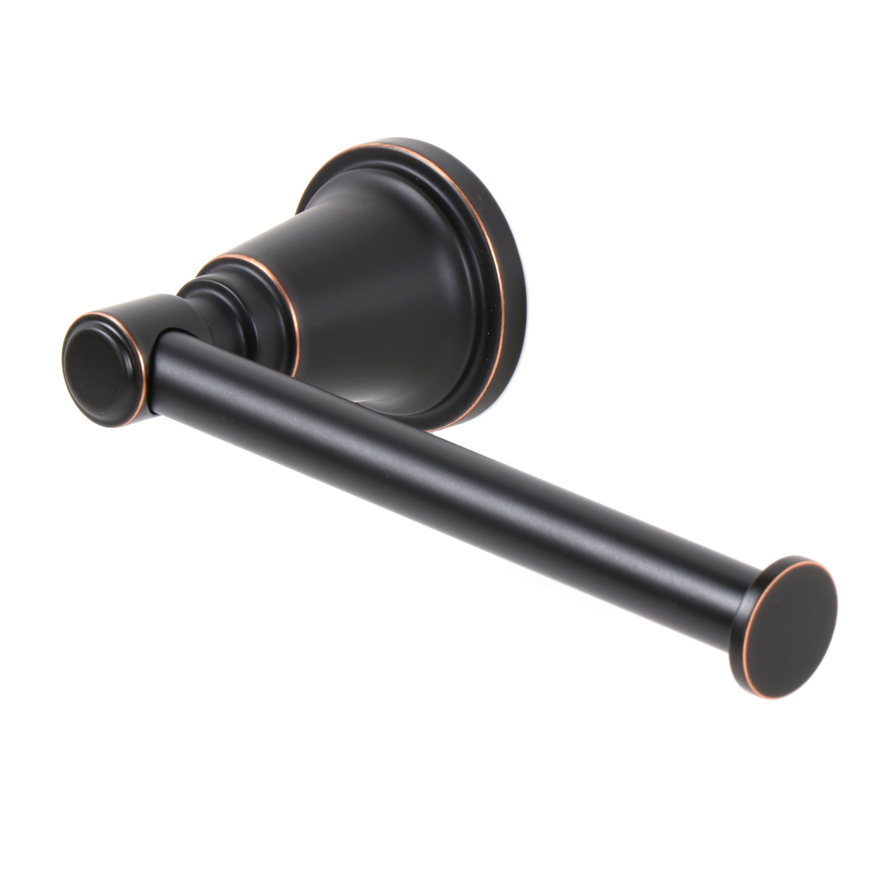 Set de Baño Decorativo de 3 Piezas en Bronce Envejecido Townley por allen + roth - Barra de Toallas, Portarrollos de Papel y Argolla para Toallas incluidos BTH-033-R8004-ORB