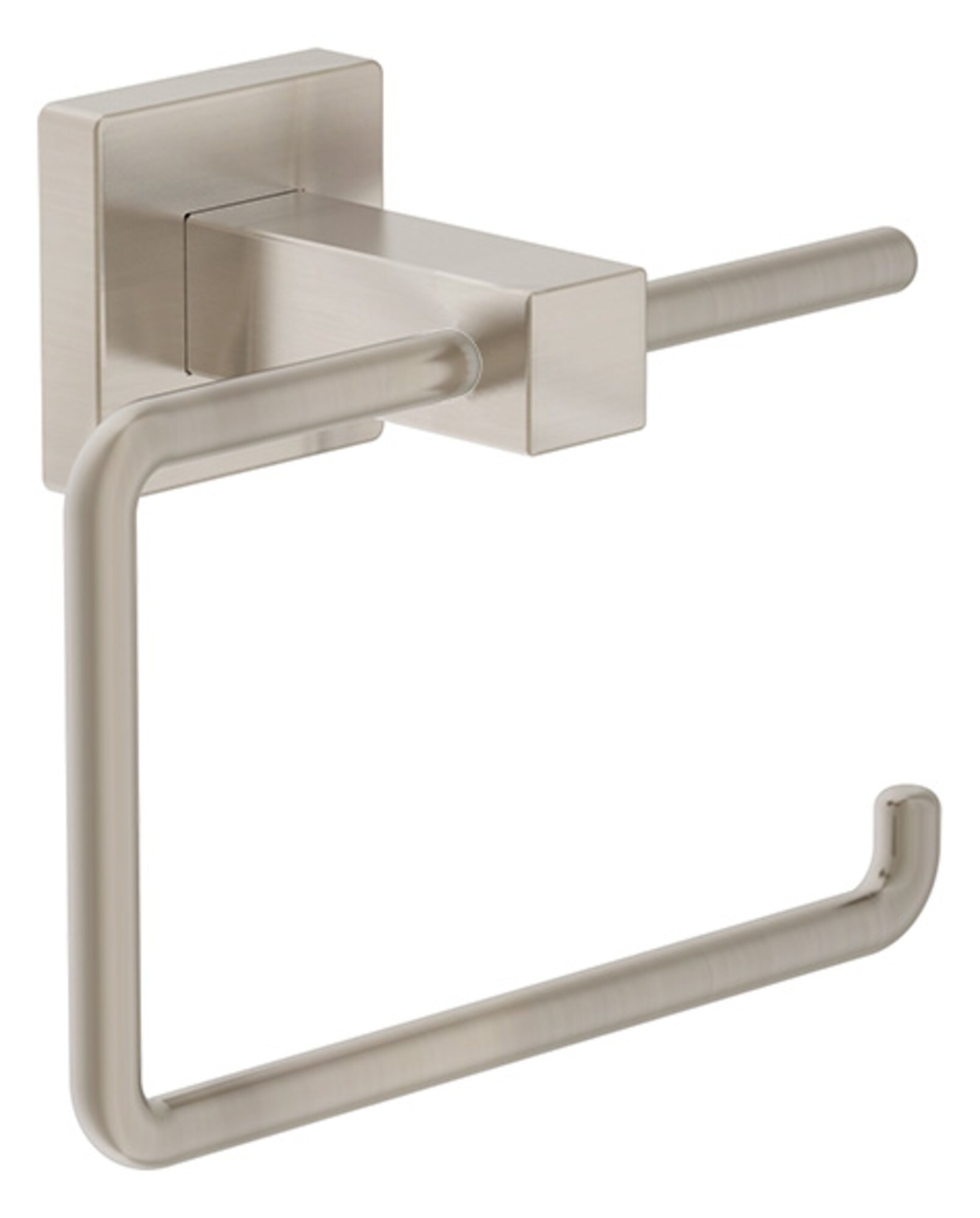 Set de Accesorios Decorativos para Baño de 4 Piezas en Níquel Satinado Duro Symmons: Barra para Toallas, Portarrollos, Argolla para Toallas y Gancho para Batas incluidos 36AC4BUNDLESTN