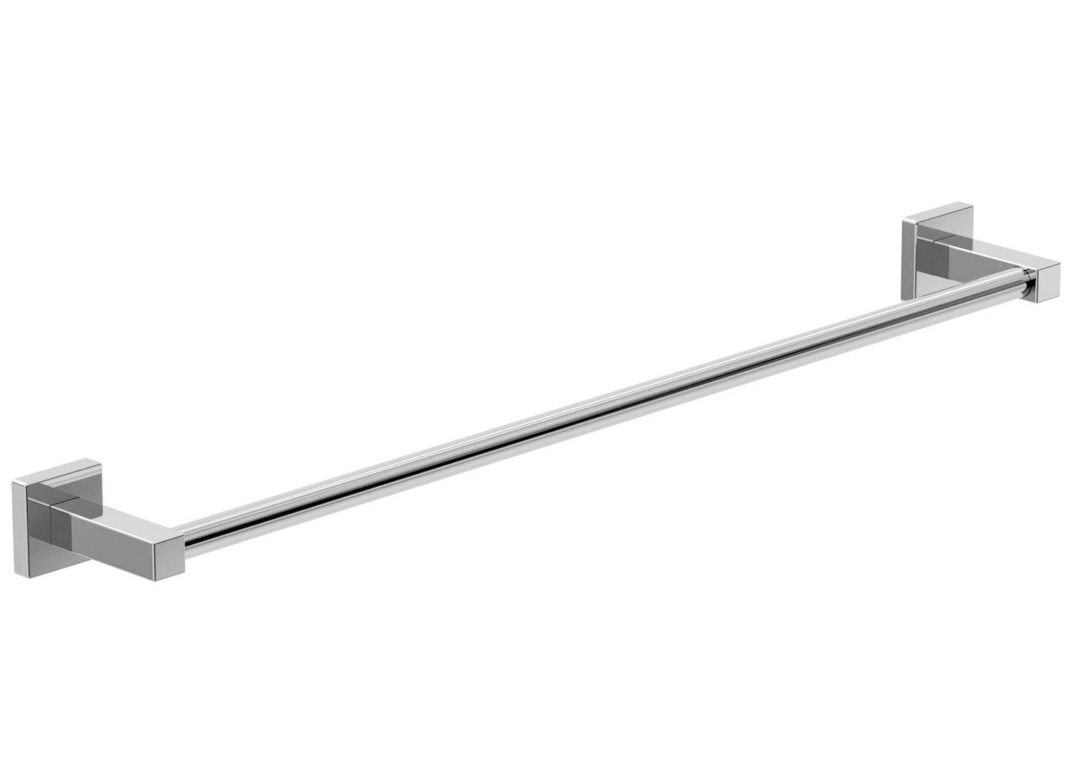 Set de accesorios de baño decorativos de cromo pulido de 4 piezas de Symmons: barra de toalla, porta papel higiénico, anillo de toalla y gancho para bata incluidos 36AC-BUNDLE