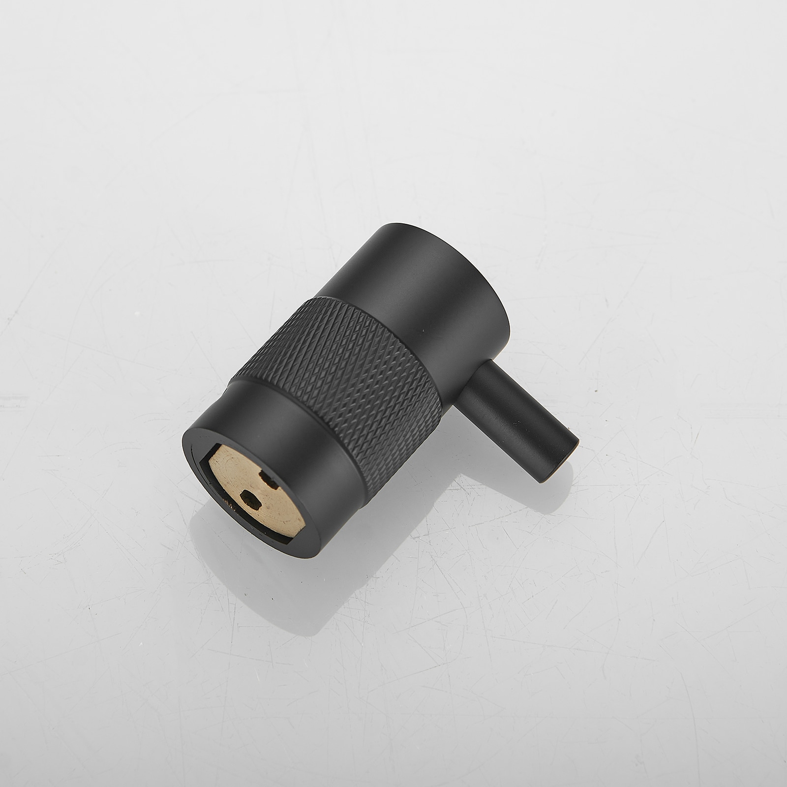 Juego de Accesorios de Baño Mate Negro Decorativo de 4 Piezas - Barra de Toallas, Porta Papel Higiénico, Gancho para Batas incluidos A-91056-B
