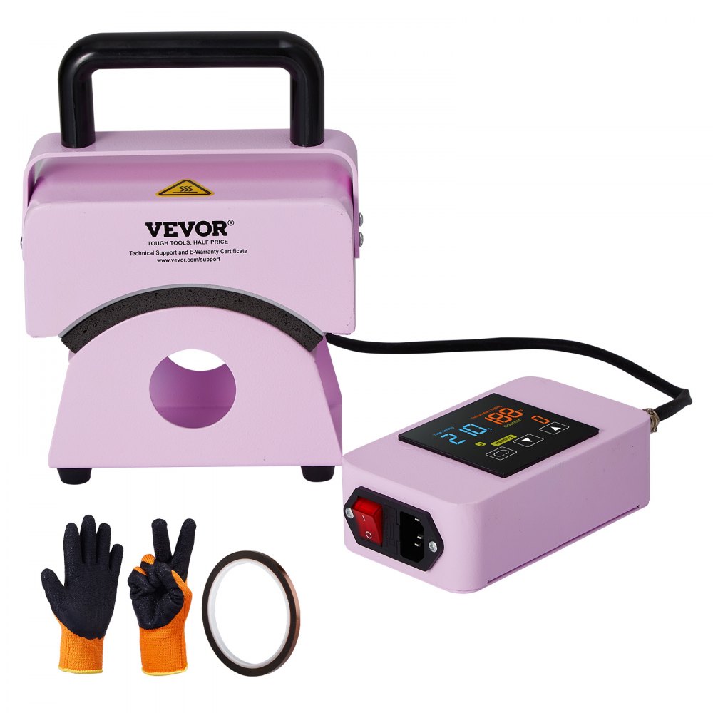 VEVOR Hat Press Machine Mini Hat Heat Press for Caps 5.9x3.15 inch Plate Purple - BXSKMJBJMINIB06CLV1