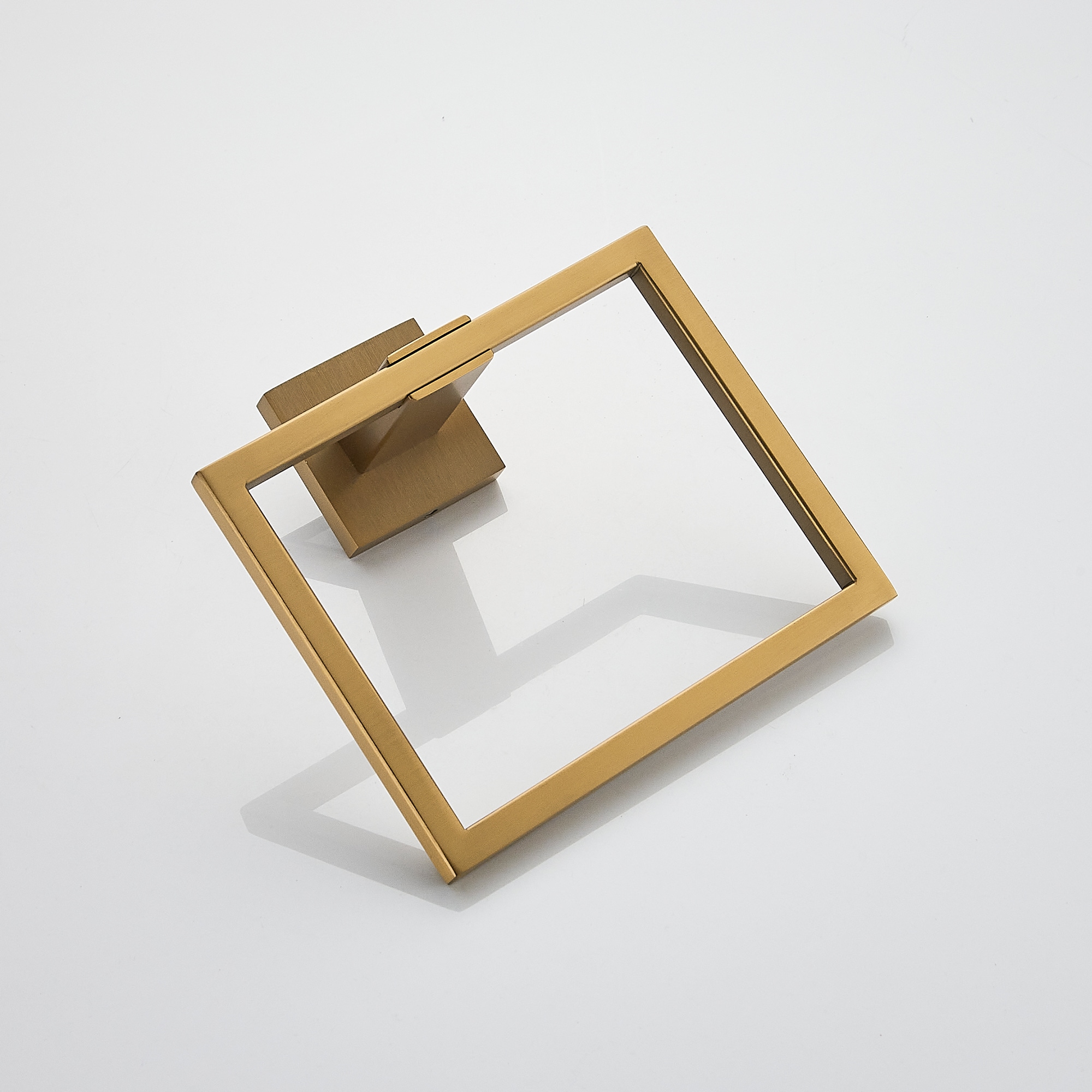 Set de Accesorios de Baño Decorativos en Dorado Cepillado de 5 Piezas FURUISI Incluye Barra para Toallas, Portarrollos de Papel, Anillo para Toallas y Gancho para Batas LL19A3G5A
