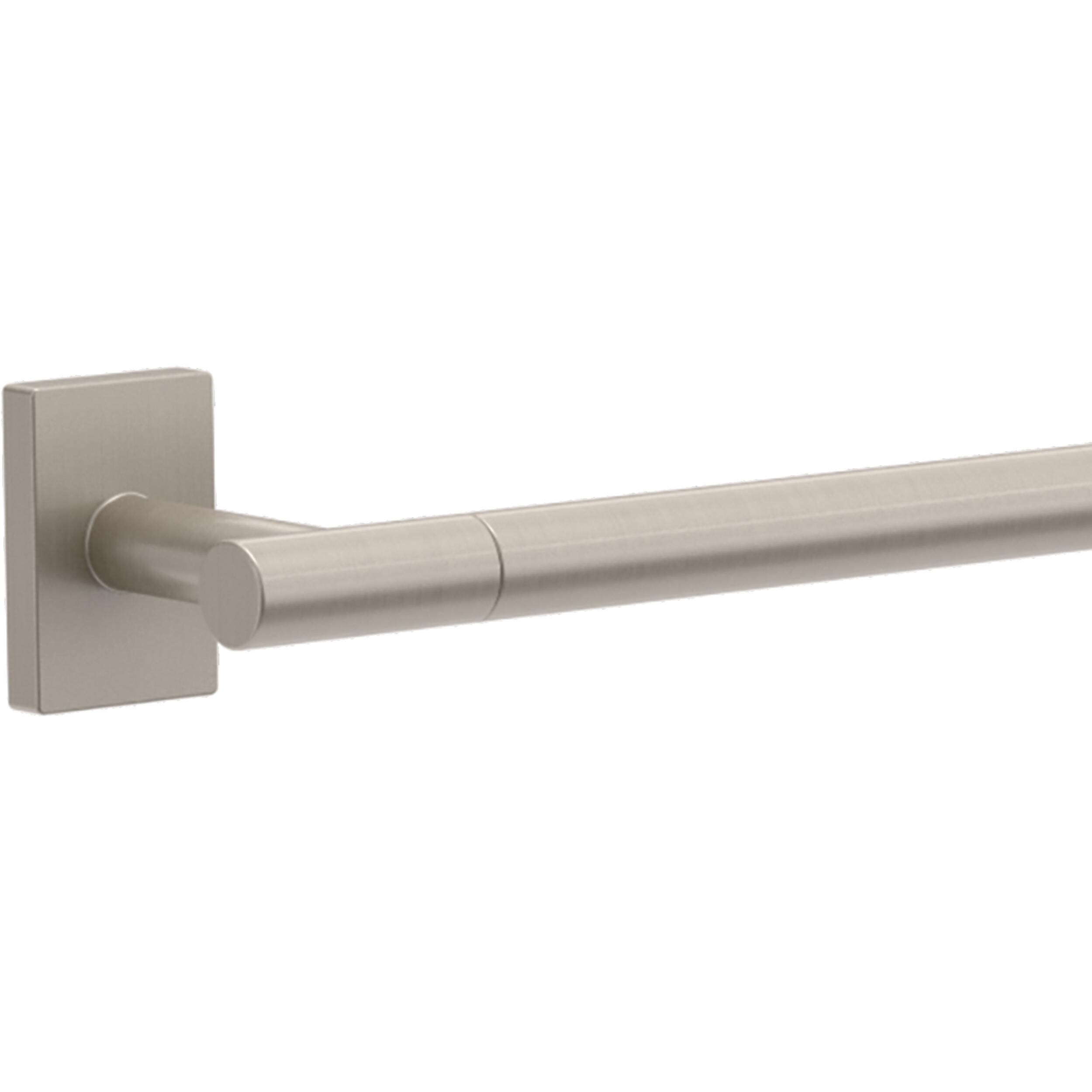 Juego de Accesorios de Baño Decorativos Hartwell de Níquel Satinado de 3 Piezas - Barra para Toallas, Anillo para Toallas, Gancho para Batas incluidos HRT63-SN