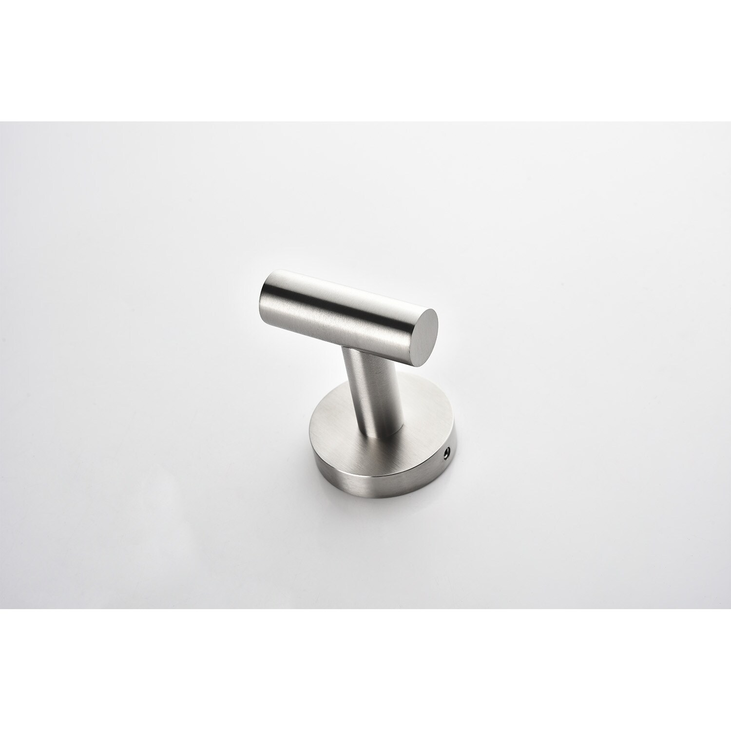 Juego de Accesorios Decorativos para Baño de 3 Piezas en Níquel Cepillado: Portarrollos de papel higiénico, Argolla para toalla y Gancho para bata incluidos Q-917-OTOP