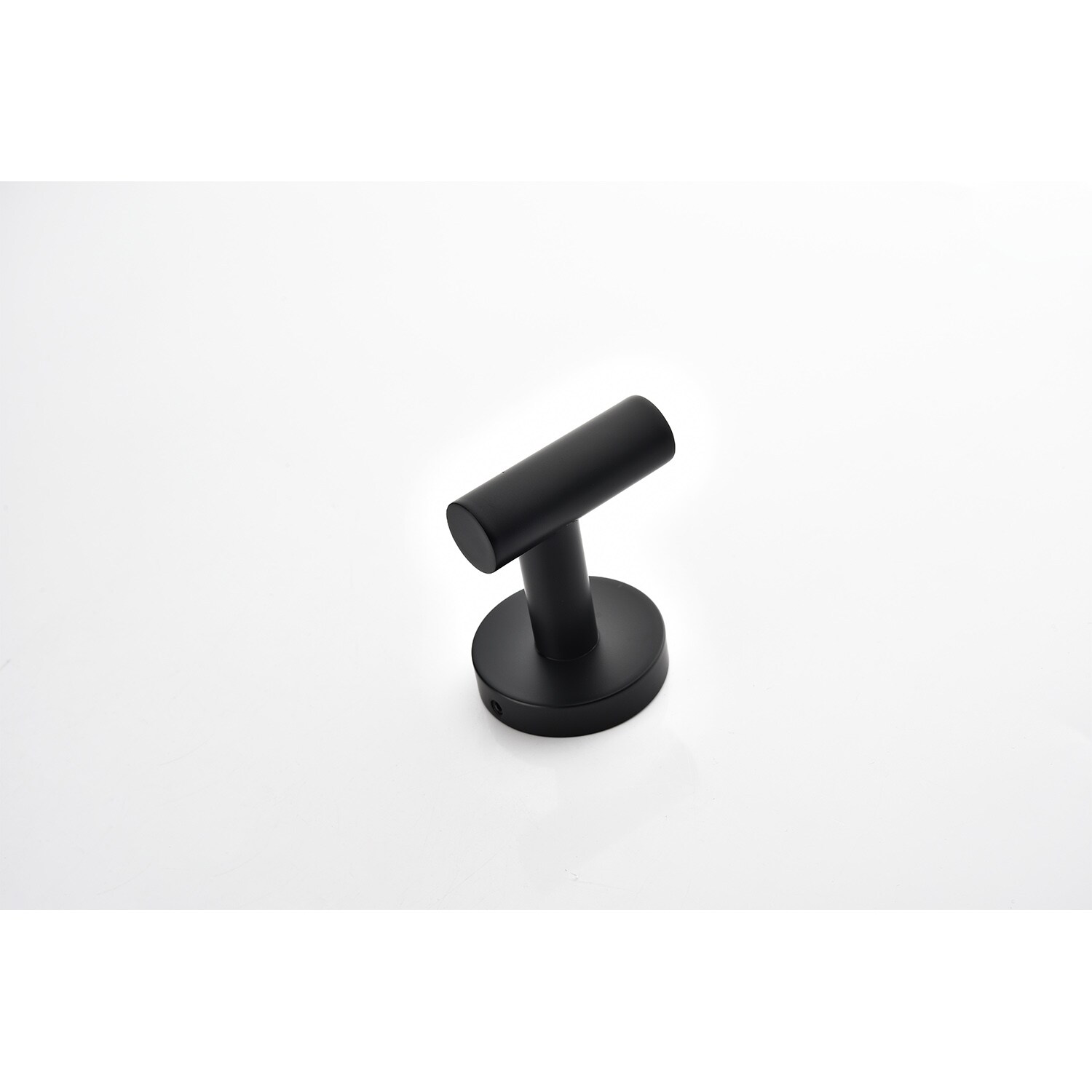 Juego de accesorios de baño decorativos de 3 piezas en negro mate, incluye portarrollos de papel higiénico, argolla para toallas y gancho para batas. ¡Todo lo que necesitas para darle un toque elegante a tu baño!