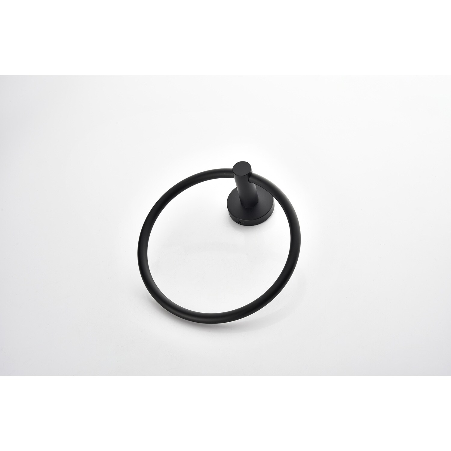 Juego de accesorios de baño decorativos de 3 piezas en negro mate, incluye portarrollos de papel higiénico, argolla para toallas y gancho para batas. ¡Todo lo que necesitas para darle un toque elegante a tu baño!