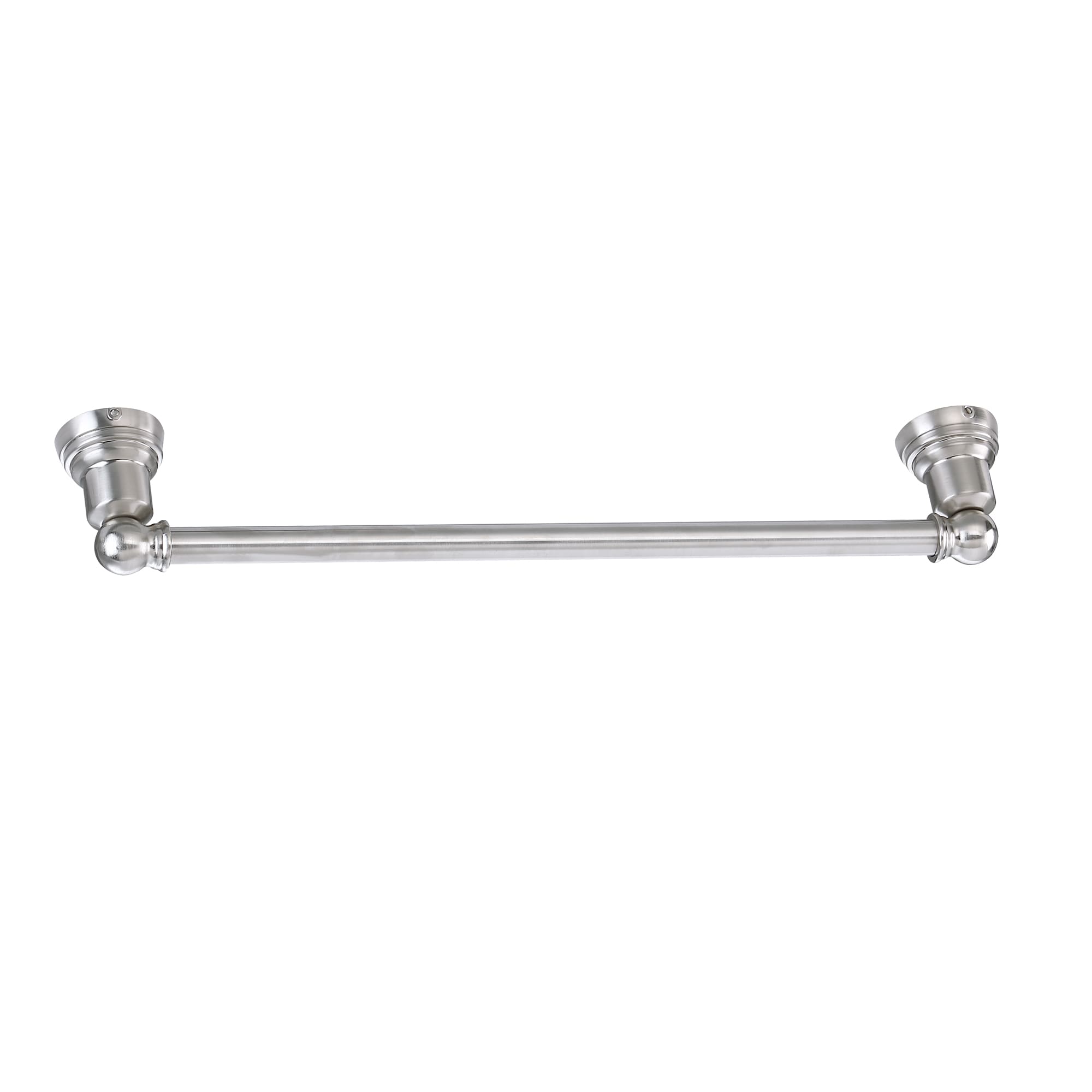 Set de accesorios de baño decorativos de níquel de 4 piezas incluye barra de toallas, portarrollos de papel higiénico, anillo de toalla y gancho para batas, de Sir Faucet TOHLAR-031