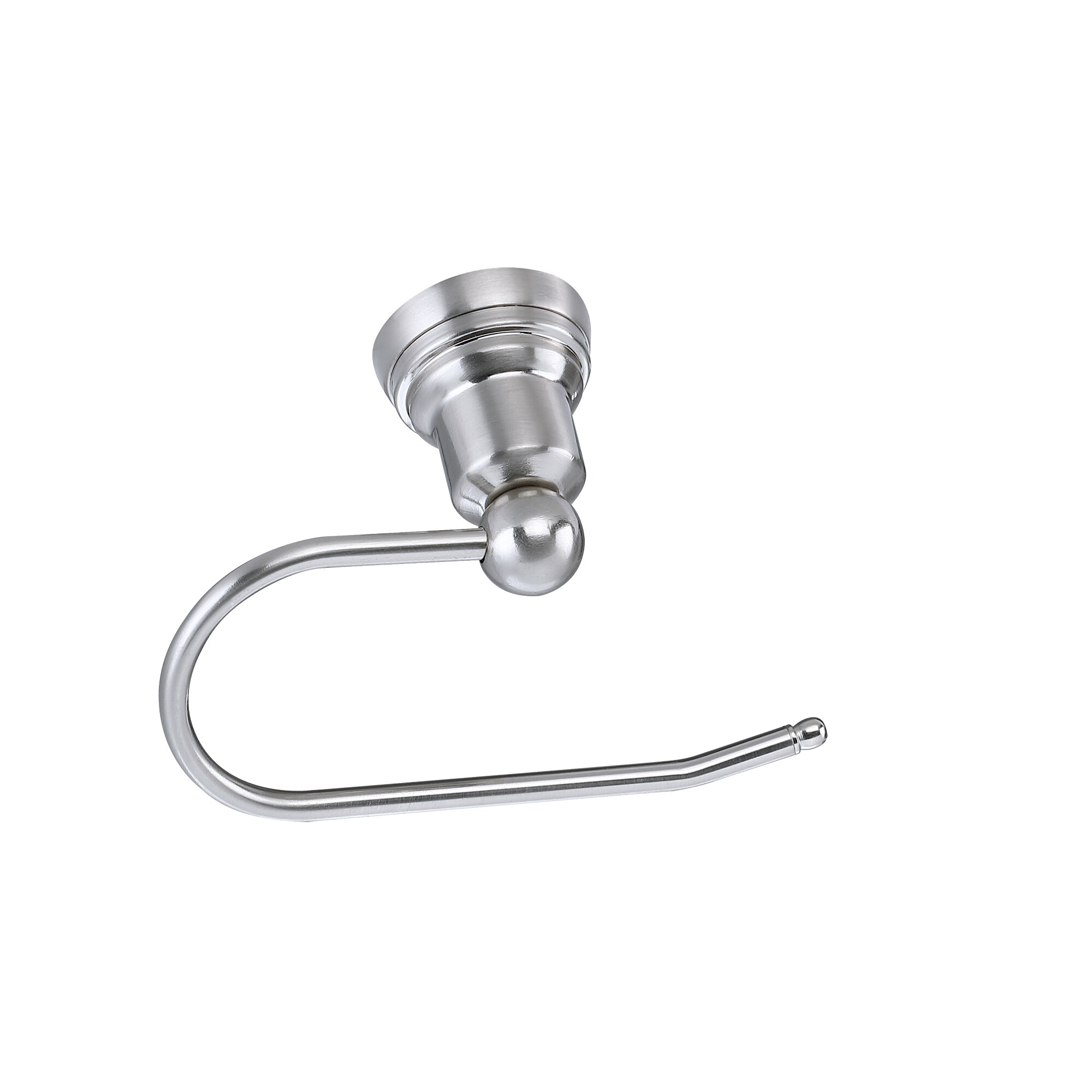 Set de accesorios de baño decorativos de níquel de 4 piezas incluye barra de toallas, portarrollos de papel higiénico, anillo de toalla y gancho para batas, de Sir Faucet TOHLAR-031