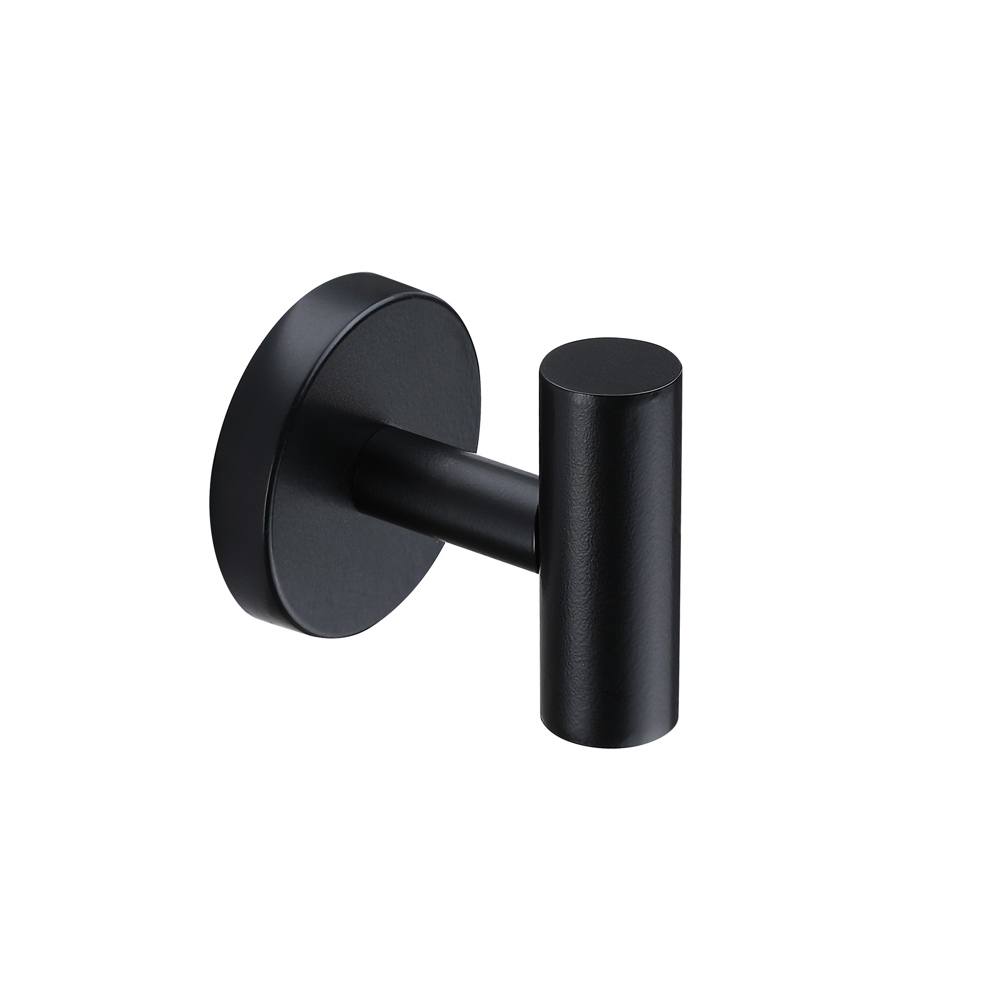Juego de herrajes para baño decorativos en color negro de 6 piezas, incluye barra para toallas, argolla para toallas y gancho para batas.
