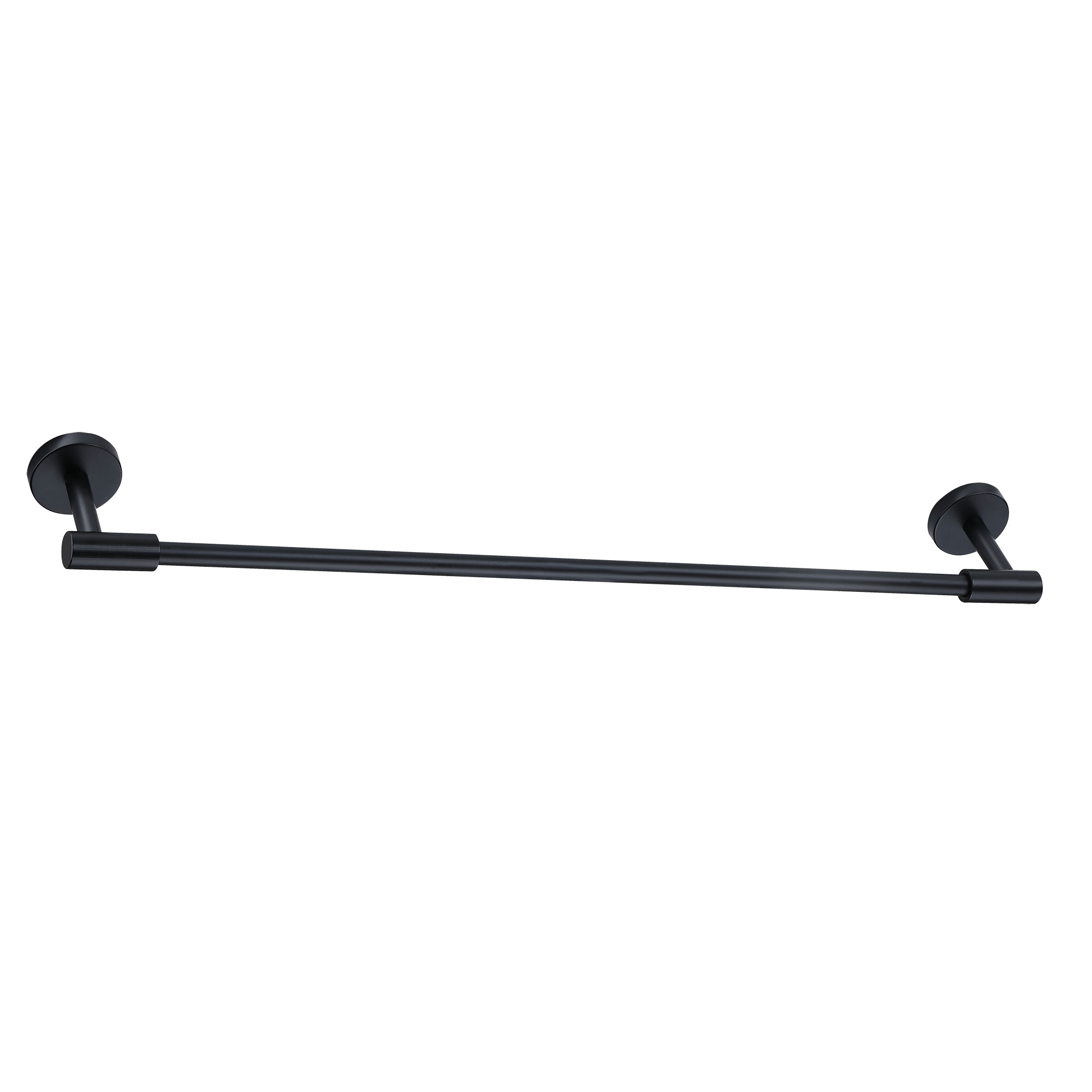 Juego de herrajes para baño decorativos en color negro de 6 piezas, incluye barra para toallas, argolla para toallas y gancho para batas.