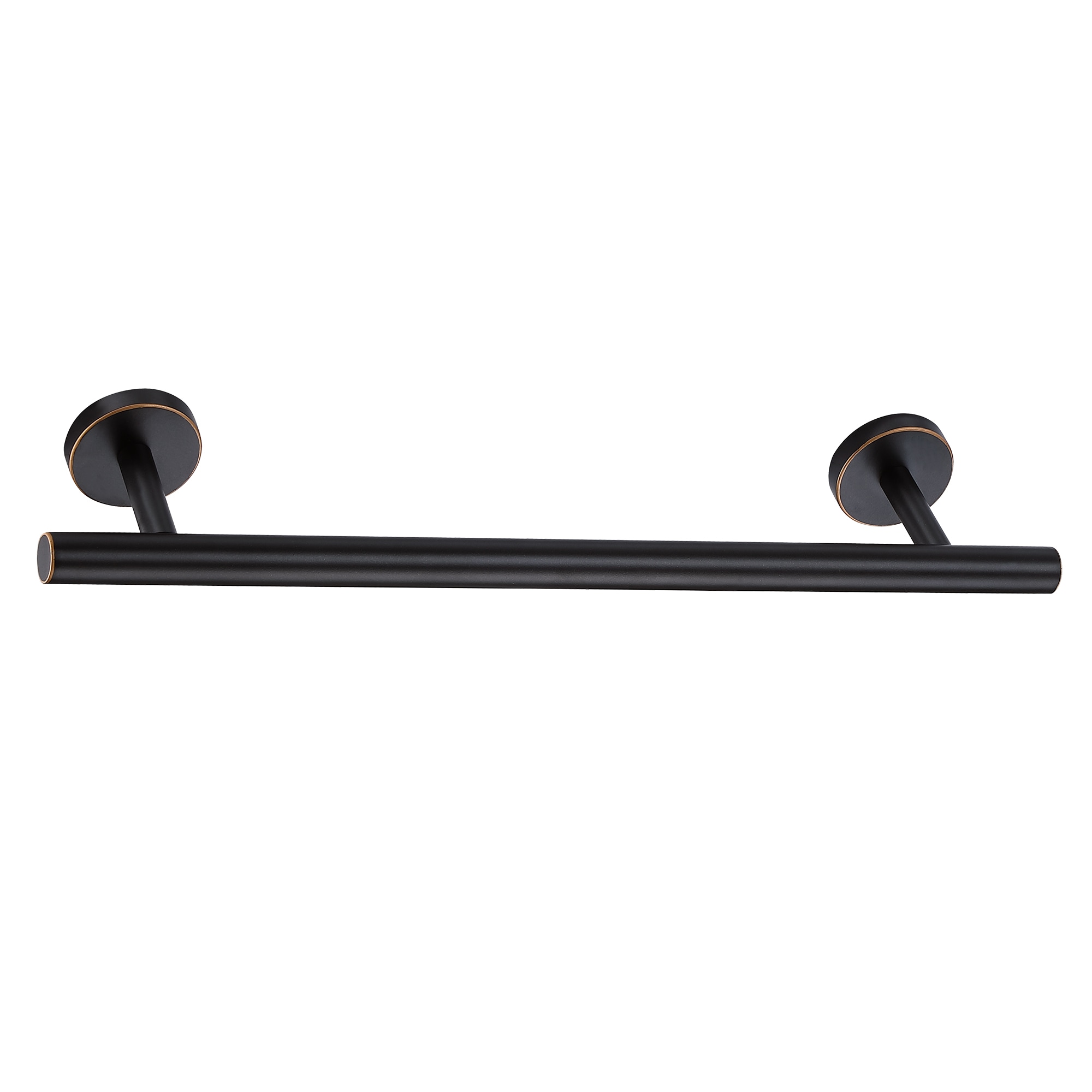 Juego de Accesorios Decorativos para Baño de 6 piezas en color negro, incluye toallero, porta papel higiénico, gancho para batas, y anillo para toallas TOHLAR-032
