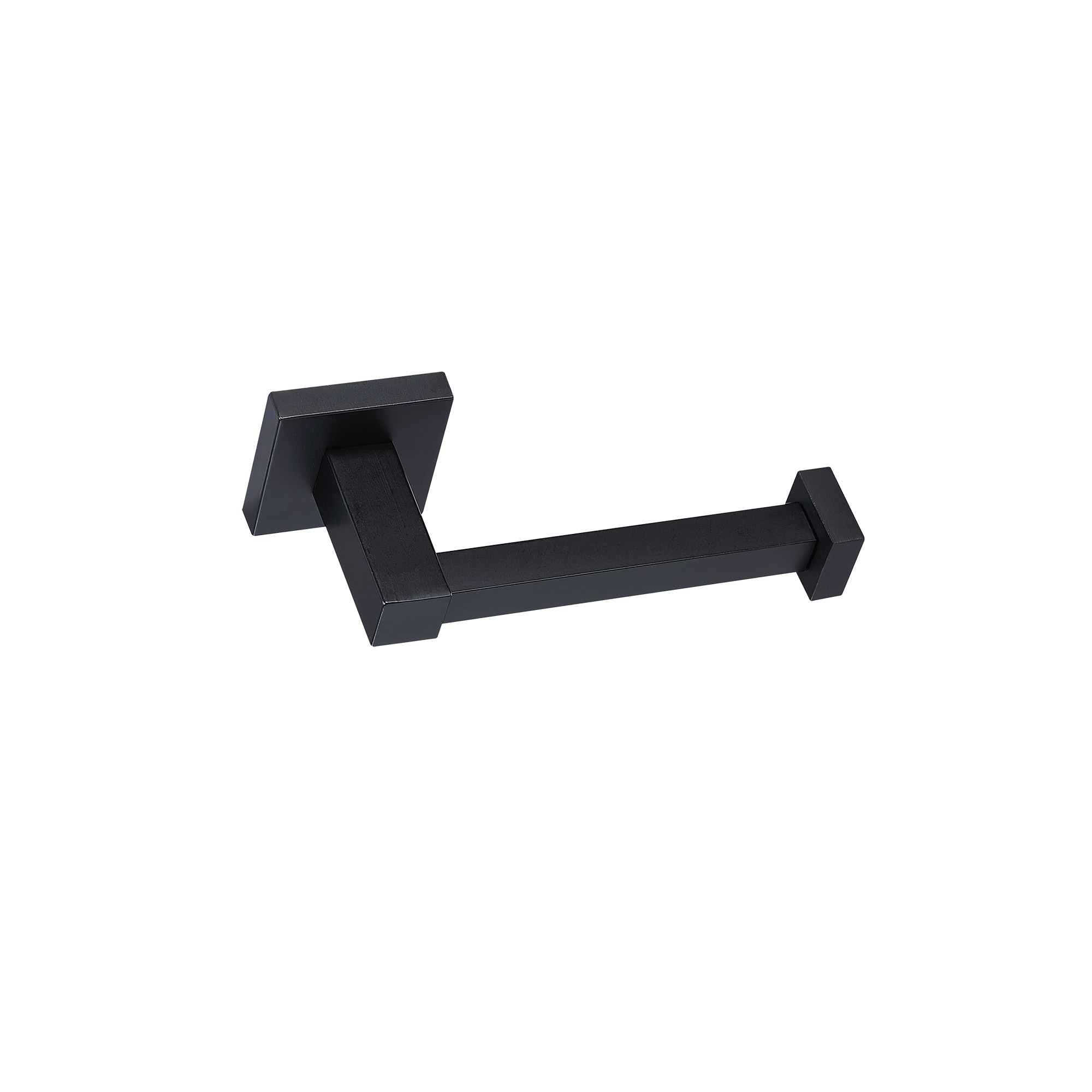 Juego de Accesorios de Baño Decorativos en Negro de 4 Piezas con Barra de Toalla y Gancho para Bata incluidos - TOHLAR-040