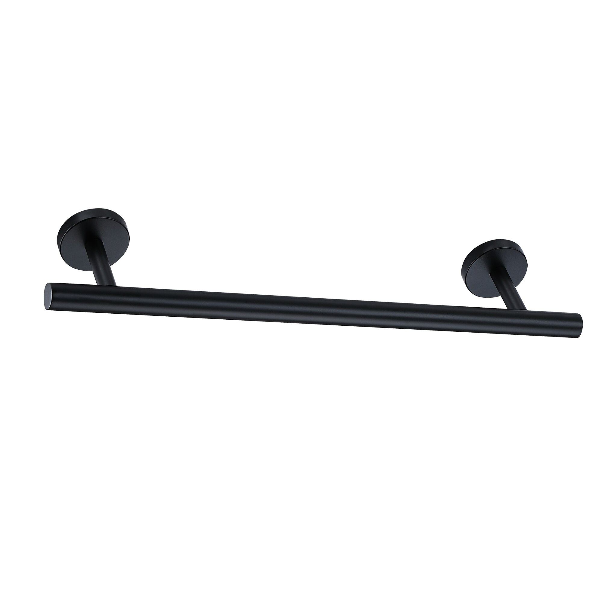 Juego de Accesorios para Baño Decorativos de 6 Piezas en Color NEGRO - Barra de Toalla, Argolla de Toalla, Gancho para Bata Incluidos TOHLAR-008