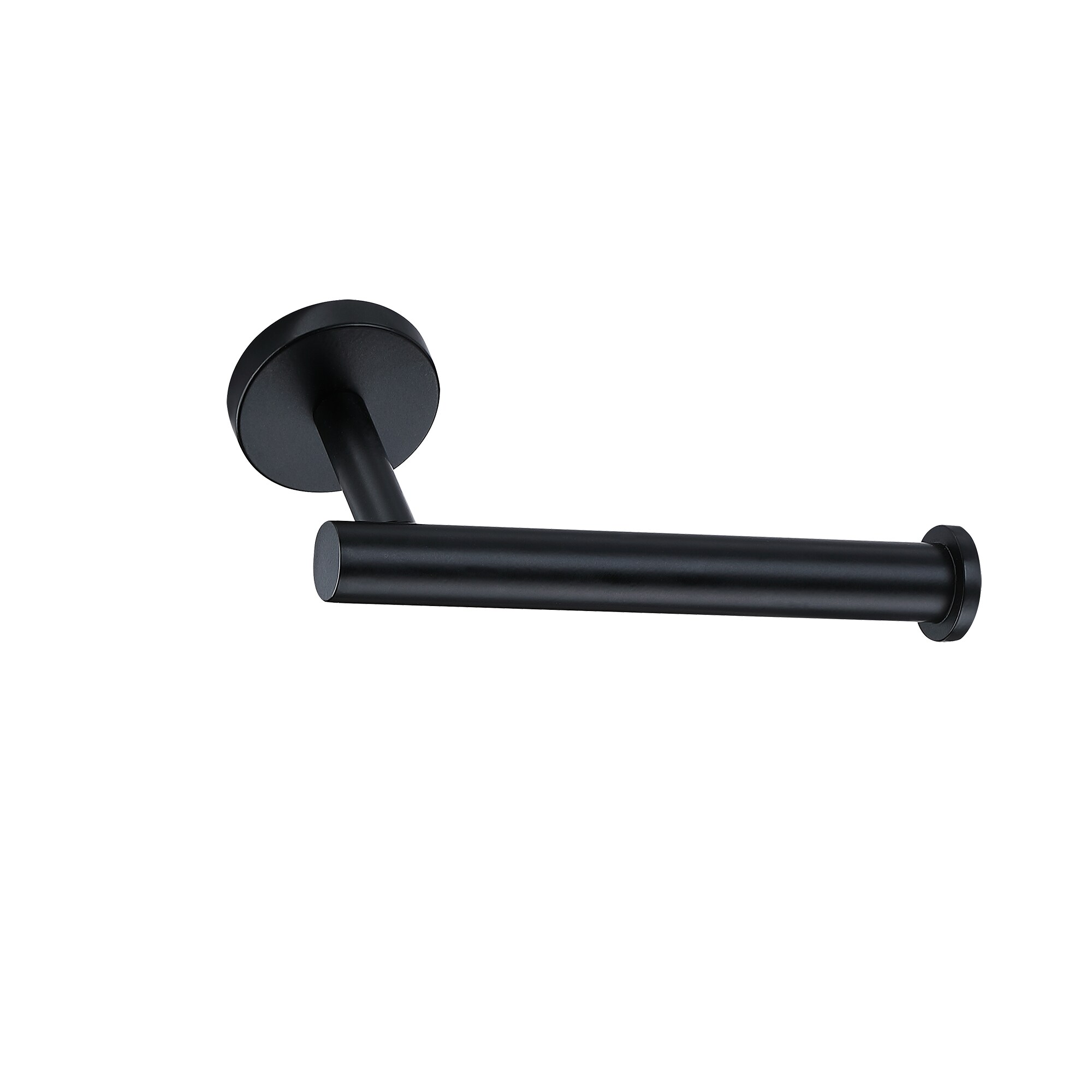 Juego de Accesorios para Baño Decorativos de 6 Piezas en Color NEGRO - Barra de Toalla, Argolla de Toalla, Gancho para Bata Incluidos TOHLAR-008