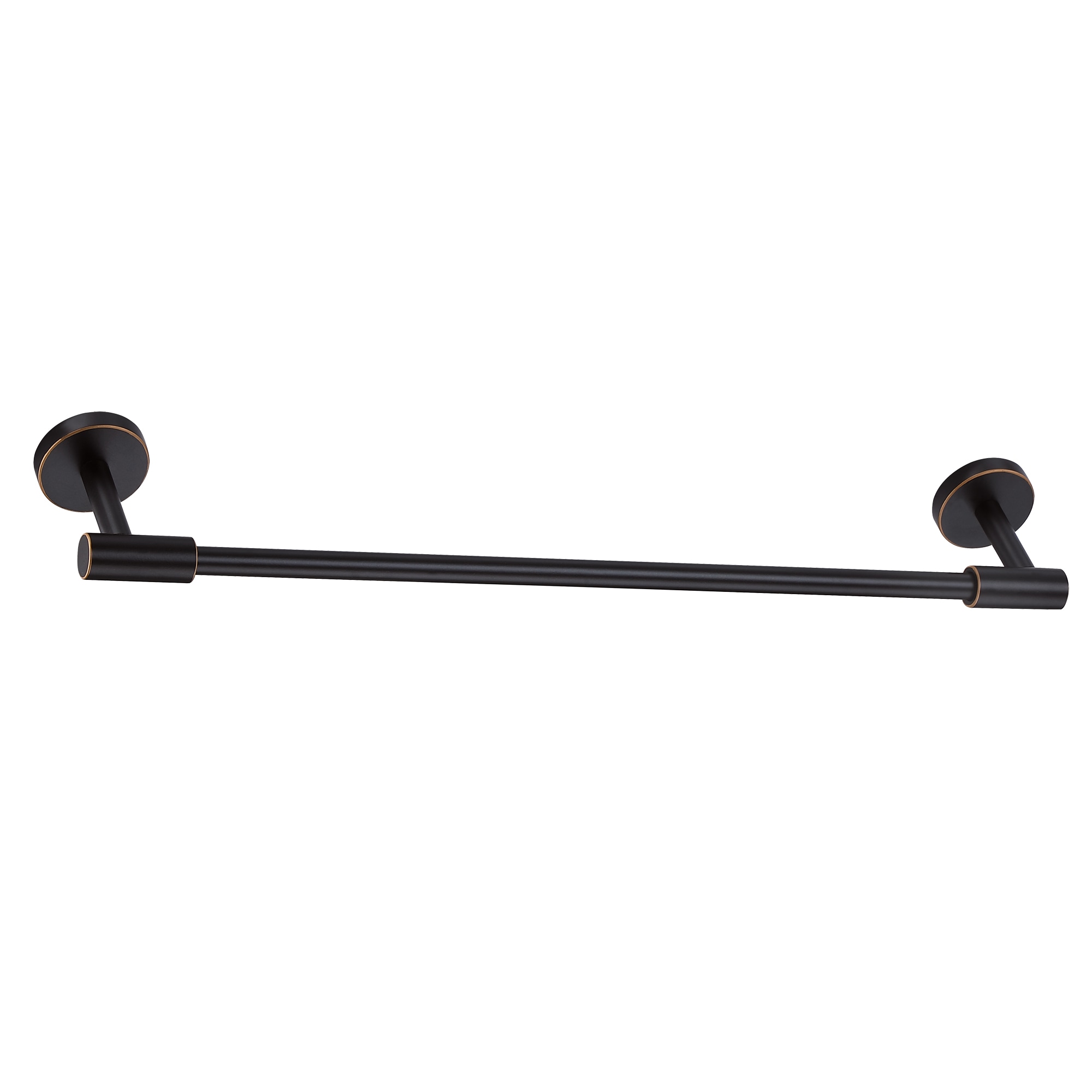 Juego de accesorios de baño decorativos en color NEGRO de 5 piezas: barra para toallas, argolla para toallas y gancho para batas incluidos.