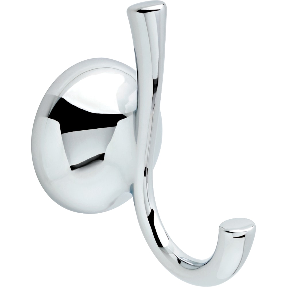 Colgador doble de toallas de montaje en pared en cromo pulido Delta Foundations FNDS35-PC