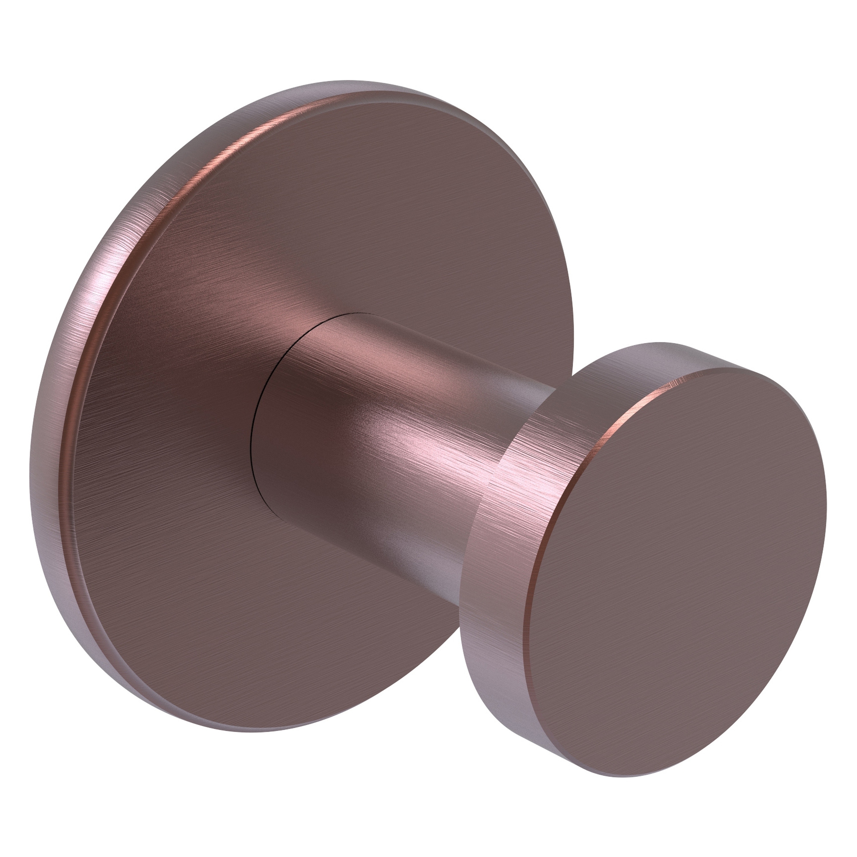 Gancho de pared para toallas de montaje individual en cobre antiguo Allied Brass Fresno_FR-20-CA.
