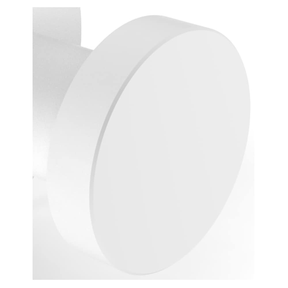 Colgador de toalla de pared único en acabado blanco mate de Fresno de la marca Allied Brass