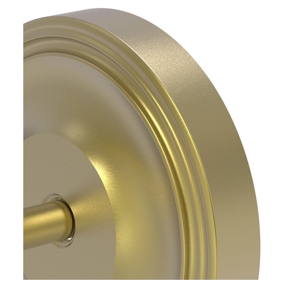 Gancho para toalla de montaje en pared de latón satinado de una sola percha Allied Brass Regal