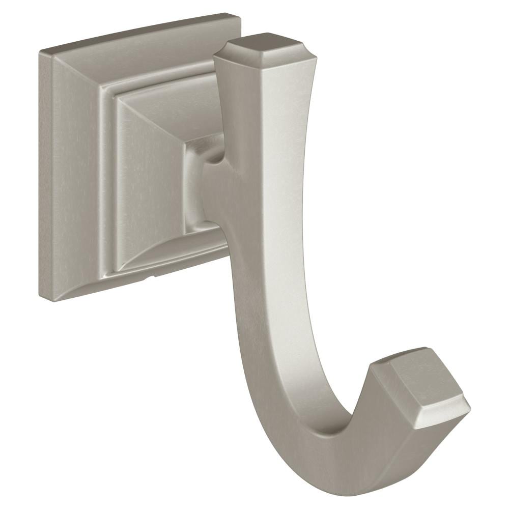Gancho para toalla de montaje en pared individual de níquel cepillado estilo Town Square S de American Standard 7455210.295.