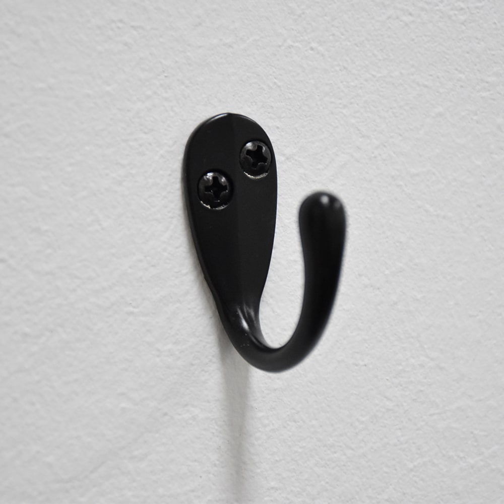 Percha de pared decorativa en bronce frotado con aceite y un solo gancho RELIABILT (Capacidad de 15 libras) 30045ORXLG