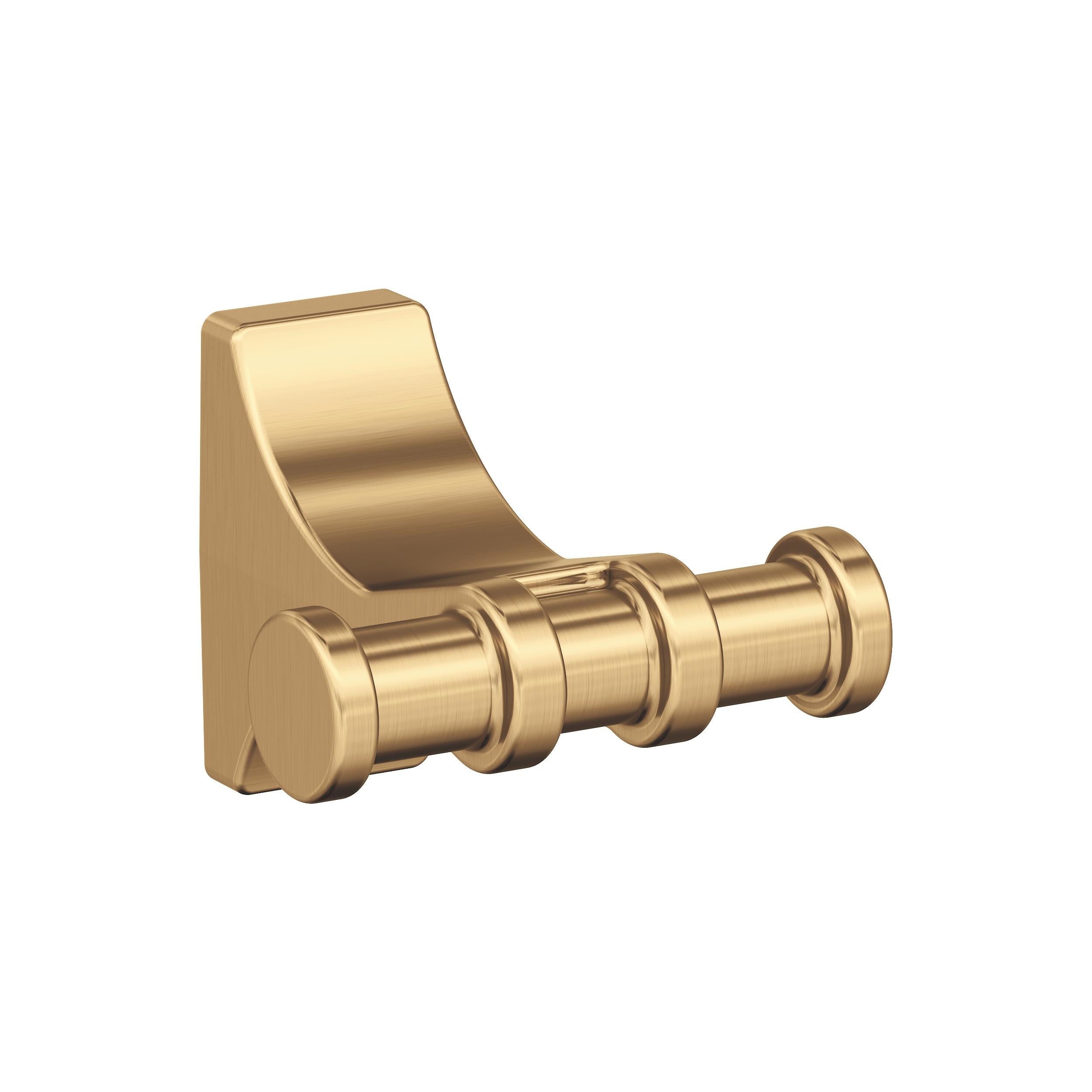 Amerock Davenport Champagne Bronze Gancho Doble para Toallas de Montaje en Pared BH36050CZ